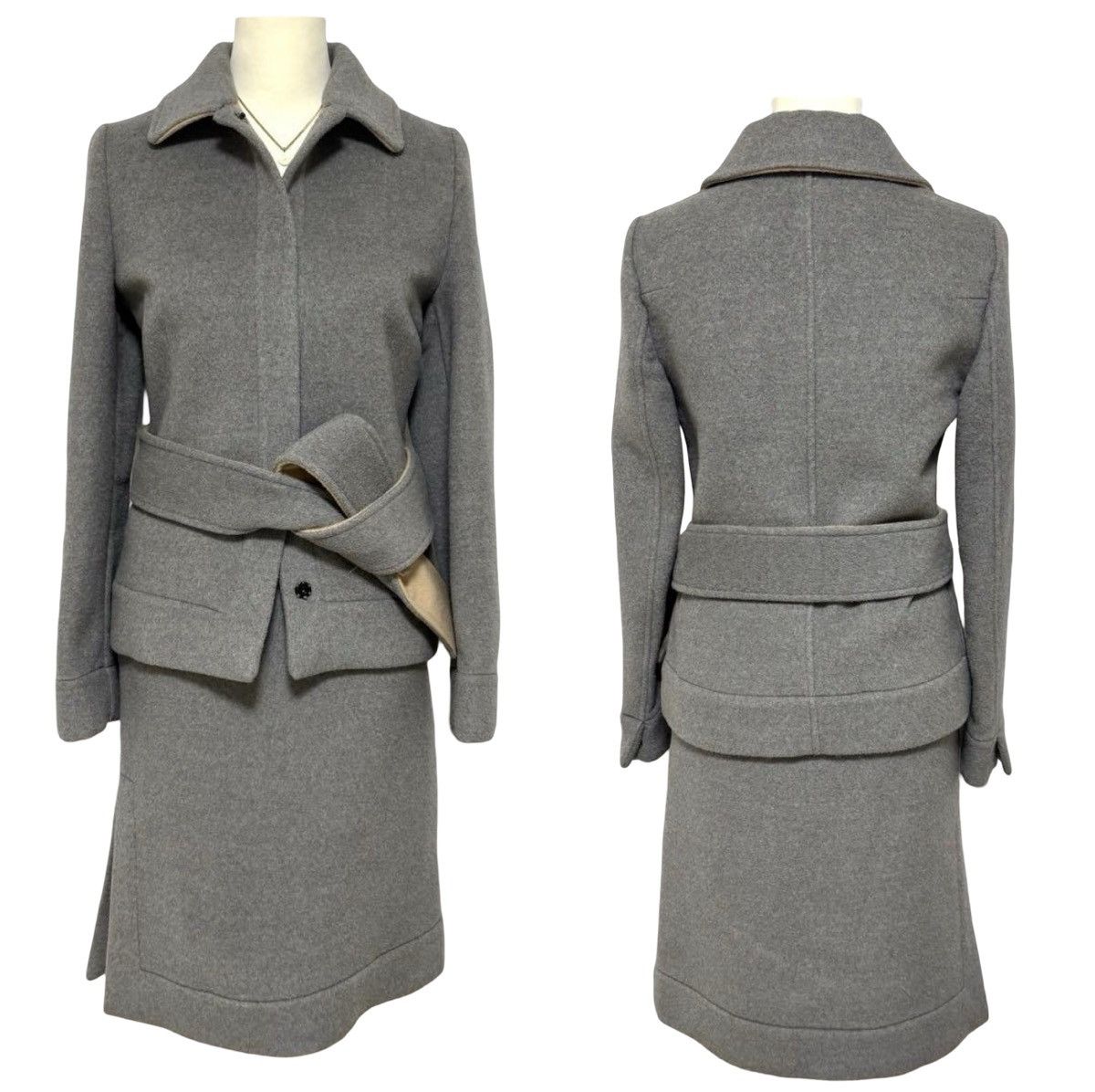 Dolce & Gabbana Dolce & Gabbana Archive Double-Face Wool Skirt Suit Set Size 38S - 1 Thumbnail