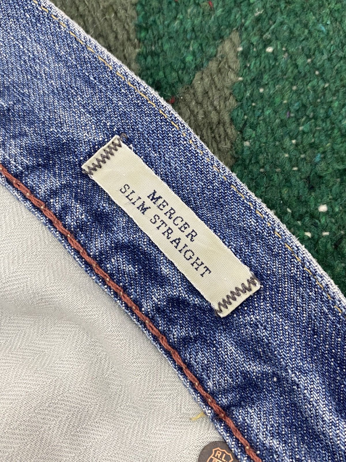 Polo Ralph Lauren Polo Ralph Lauren Distressed Slim Straight Denim Japan Size US 32 / EU 48 - 9 Thumbnail