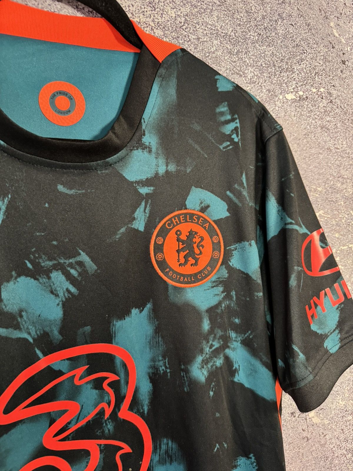 Chelsea Soccer × Nike × Vintage LUKAKU Vintage Chelsea 2021/22 Nike Jersey blokcore Size US L / EU 52-54 / 3 - 9 Thumbnail