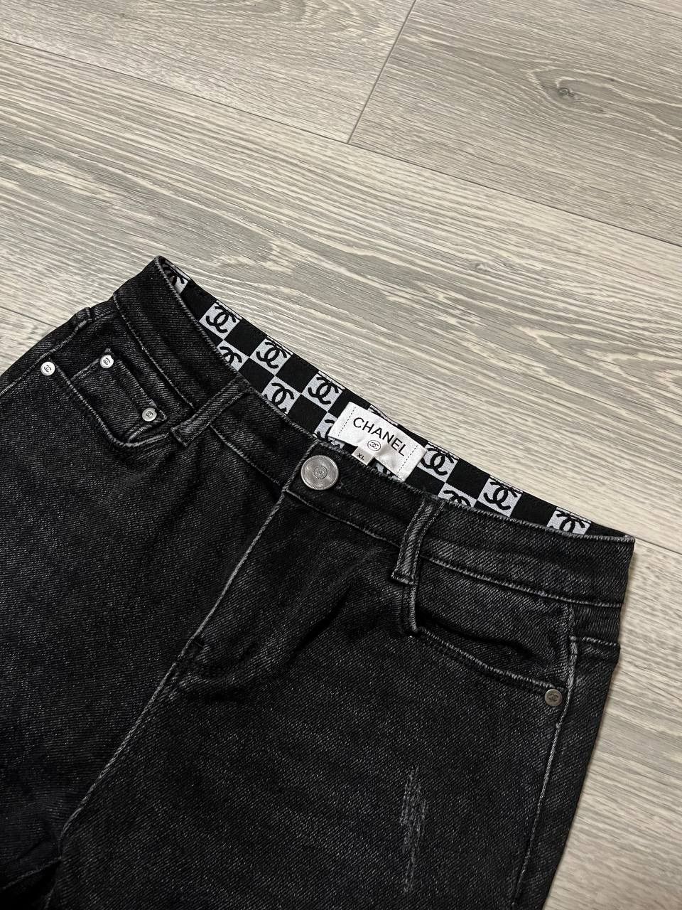 Chanel Chanel Jeans Mini Metal Logo Denim Distressed Slim Size 30" / US 8 / IT 44 - 10 Thumbnail