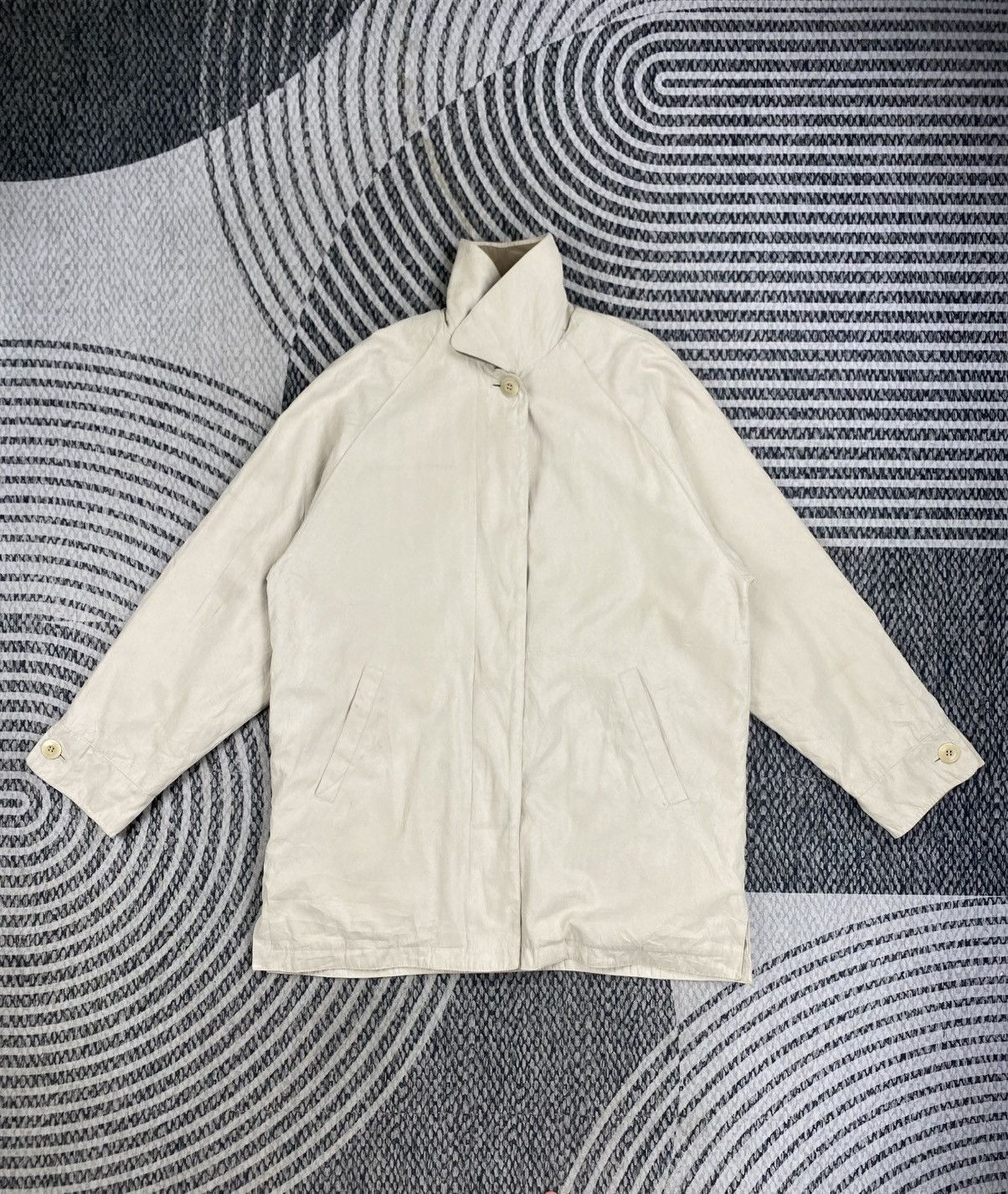 London Fog London Fog Overcoat In Beige Jacket Size M / US 6-8 / IT 42-44 - 5 Thumbnail
