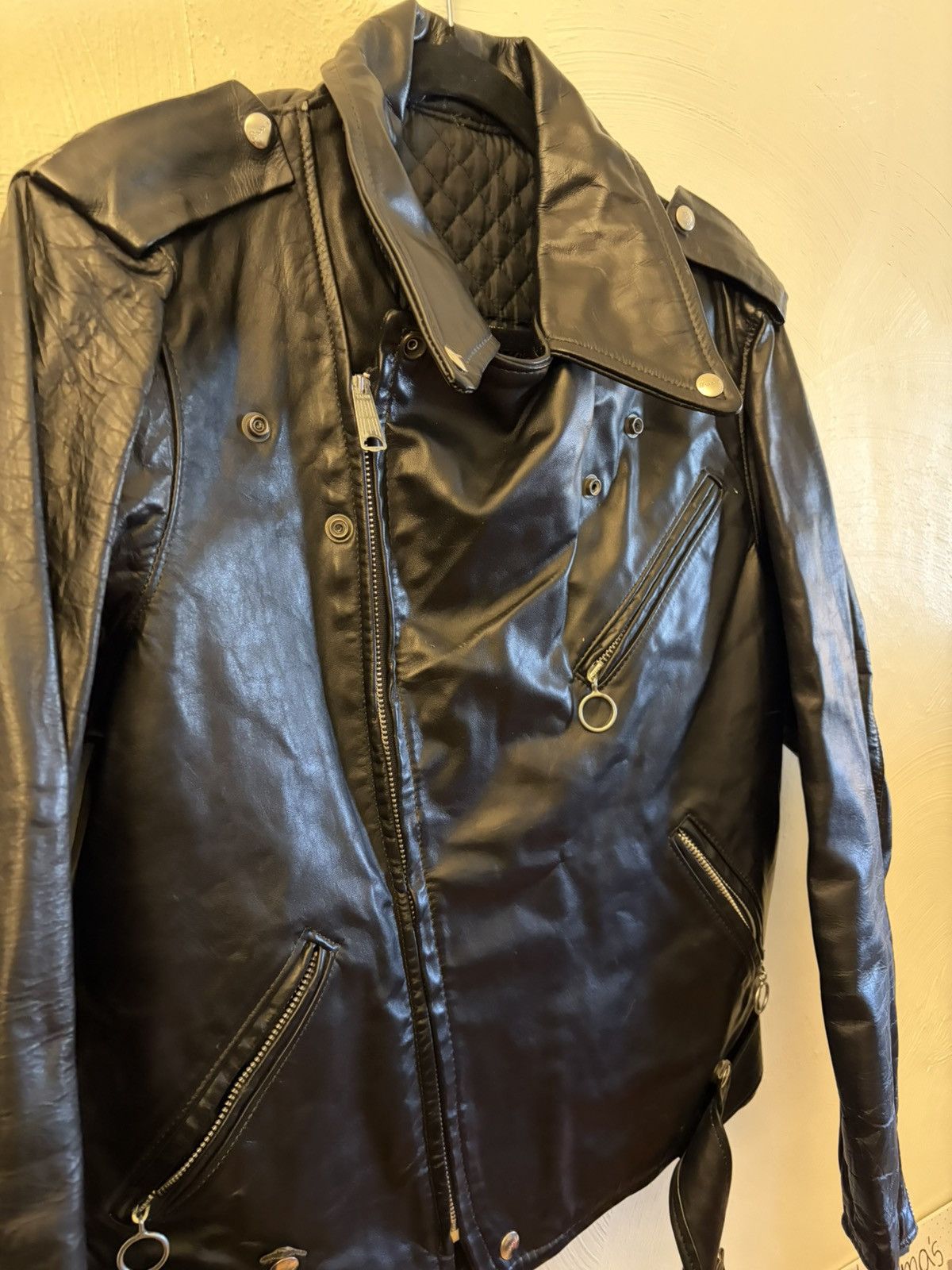 Brooks 1960s Brooks Detroit Leather Jacket Size US M / EU 48-50 / 2 - 2 Thumbnail