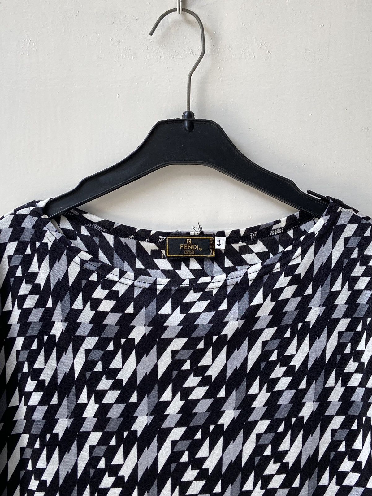 Fendi FENDI Motive T-shirt Size US XXS / EU 40 - 4 Thumbnail