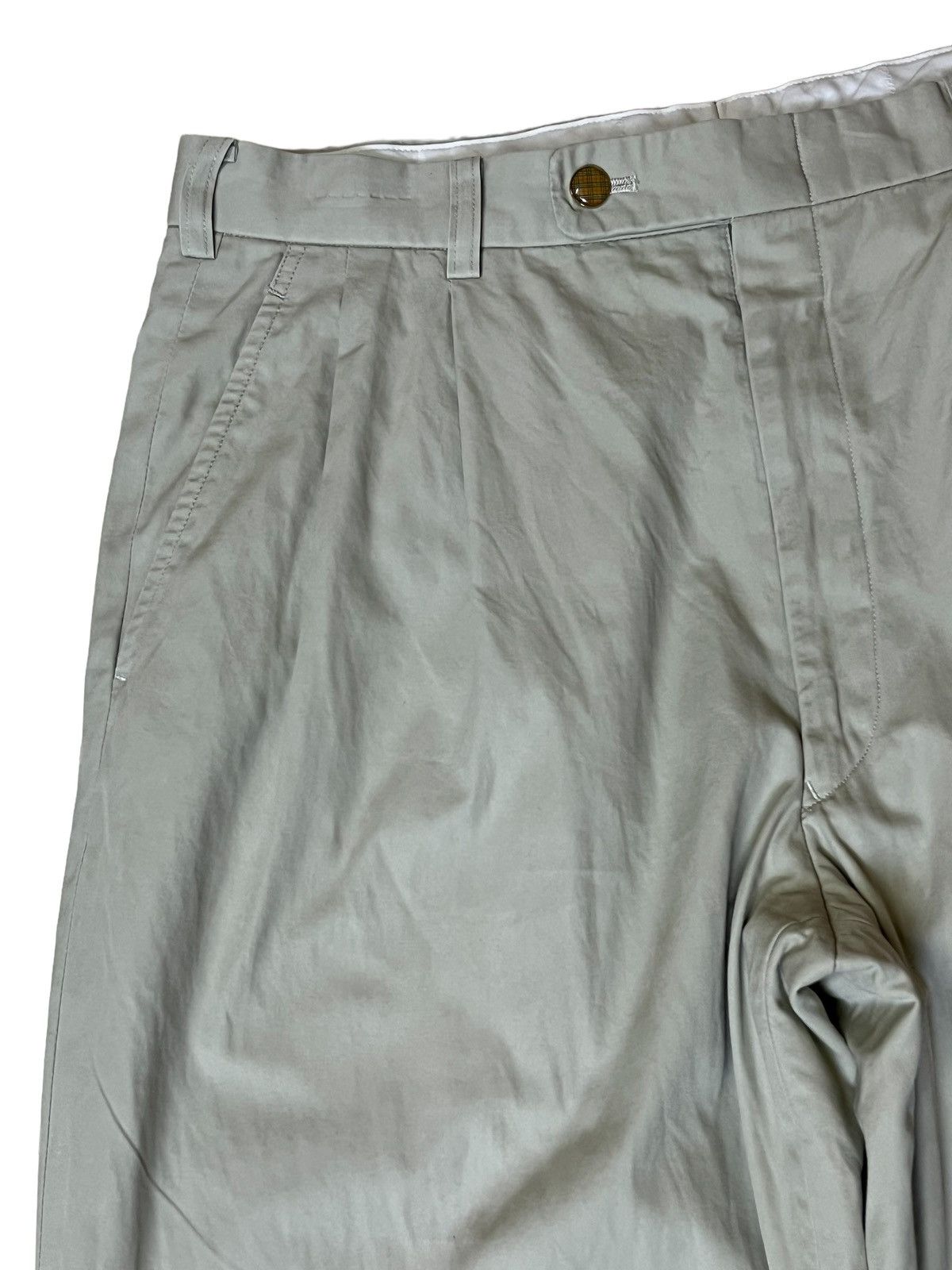 Burberry CASUAL🔥VINTAGE BURBERRYS SLACKS CASUAL PANT Size US 32 / EU 48 - 4 Thumbnail