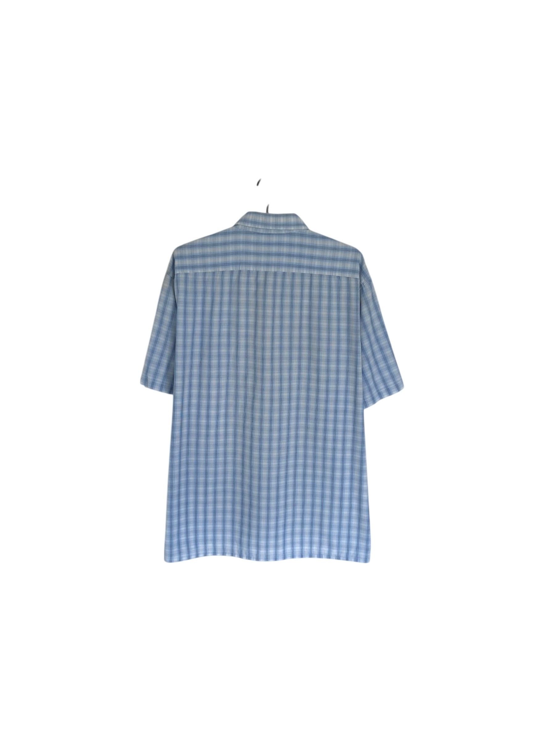 Vintage × Yves Saint Laurent 90s' YSL checkered short sleeve shirt Size US XL / EU 56 / 4 - 6 Thumbnail