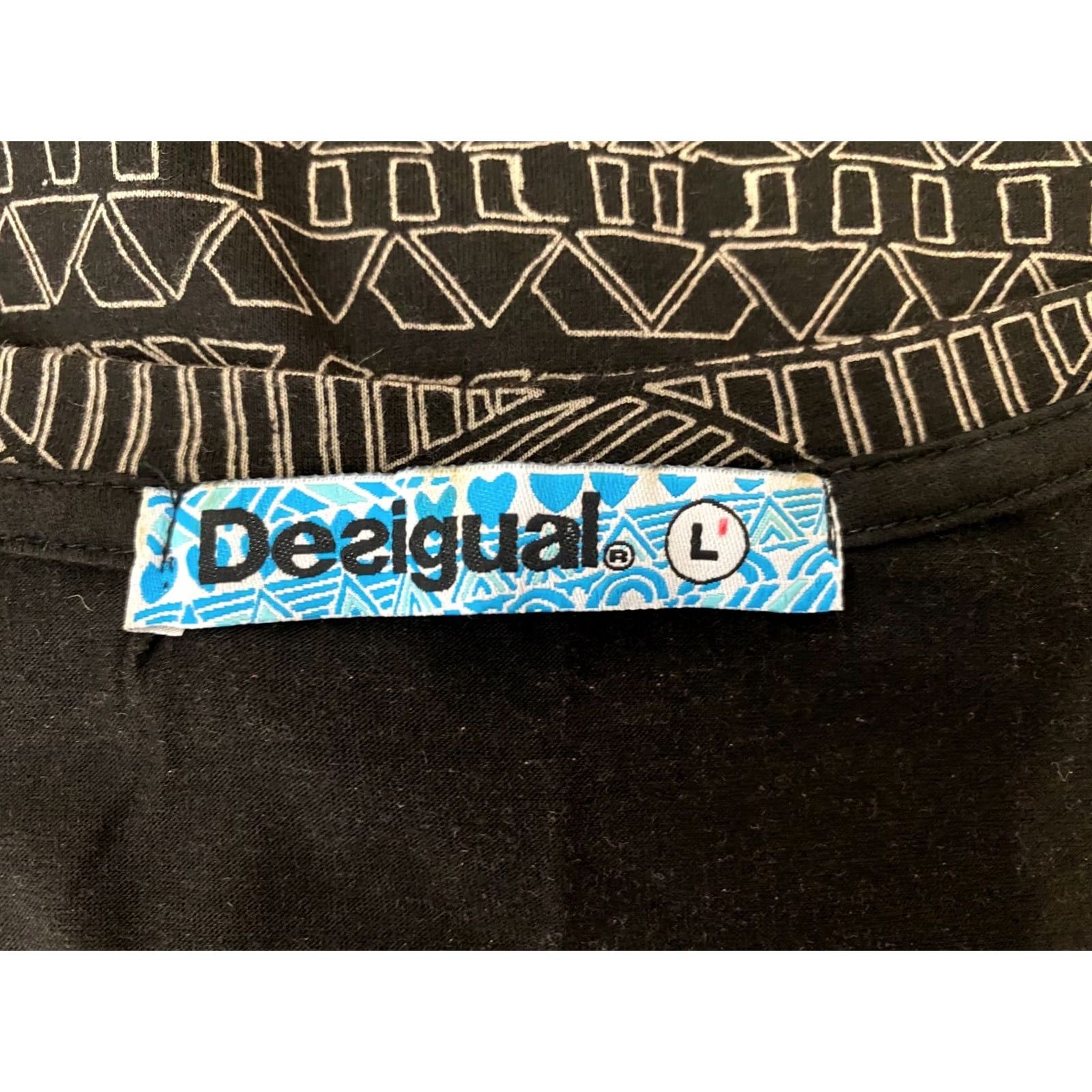 Desigual Desigual womens shirt top Size L Multicoloured Size L / US 10 / IT 46 - 3 Thumbnail