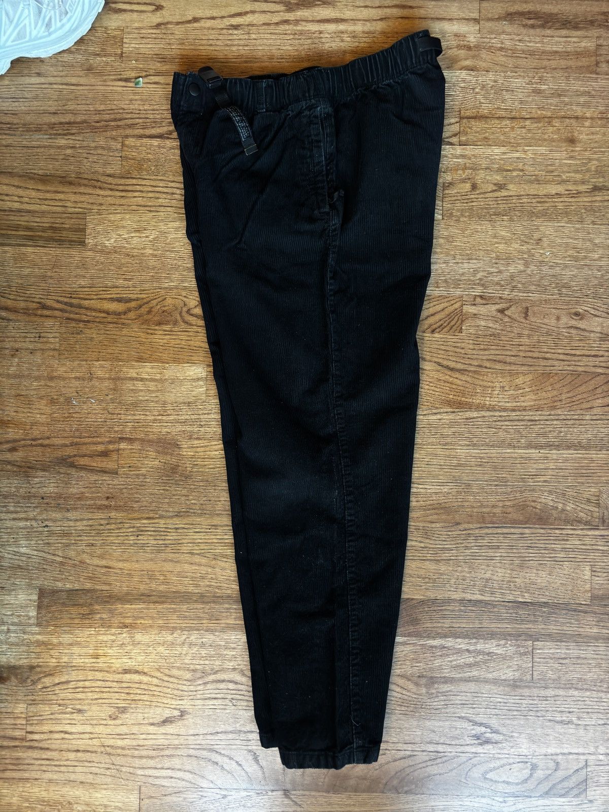 Vintage Black corduroy relaxed fit pants Size US 32 / EU 48 - 4 Thumbnail