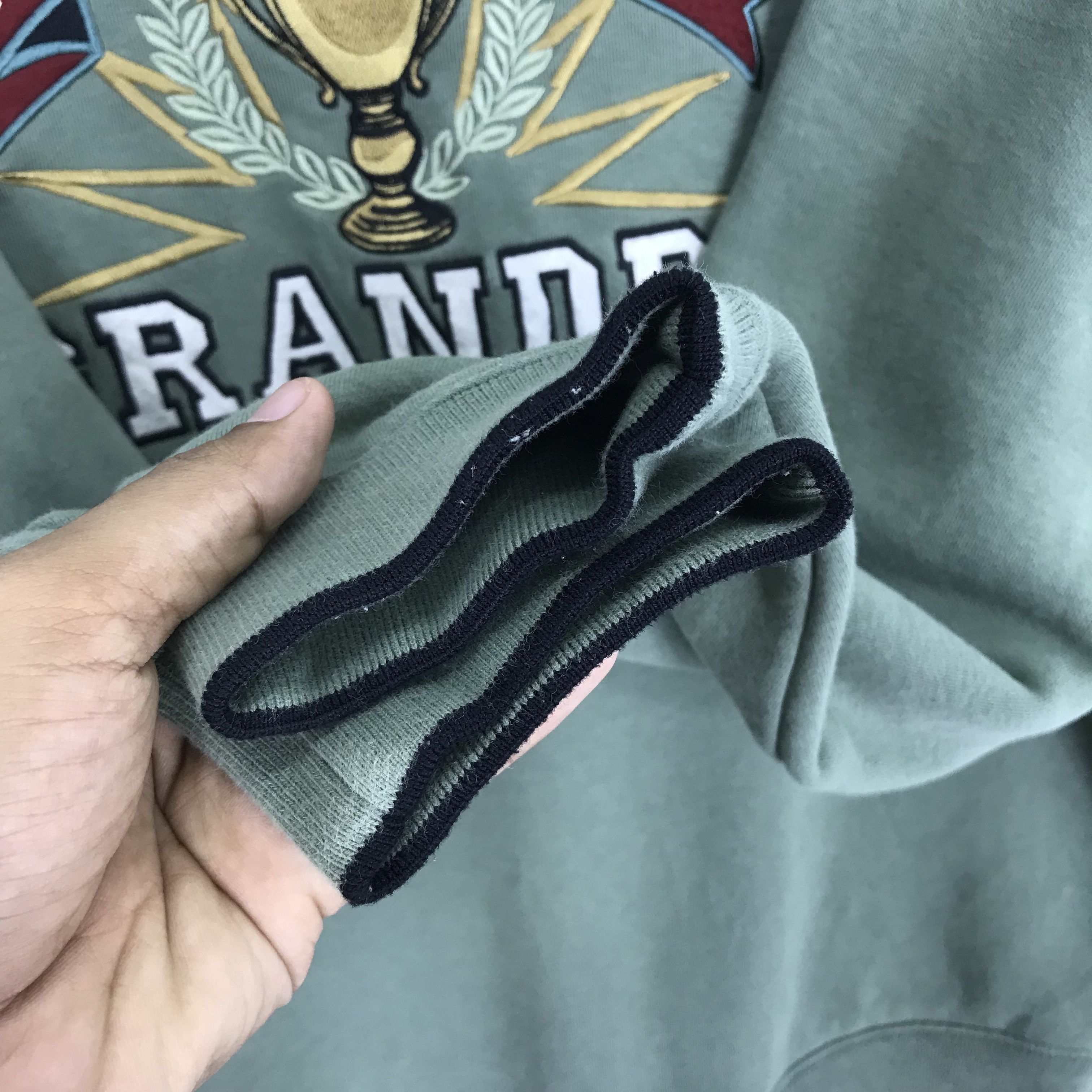 Vintage Vintage 90s Embroidered Grandpa Green - 302 Size US L / EU 52-54 / 3 - 8 Thumbnail
