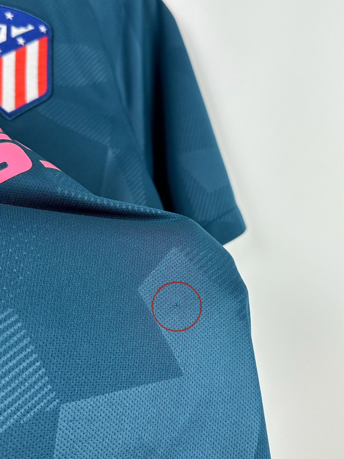 Nike 2017/18 Nike Atletico Madrid Third Kit Soccer Jersey Size US S / EU 44-46 / 1 - 22 Thumbnail