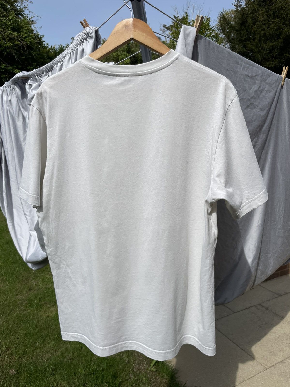 Craig Green EMBROIDERED Hole T-Shirt Chalk Size US M / EU 48-50 / 2 - 3 Thumbnail
