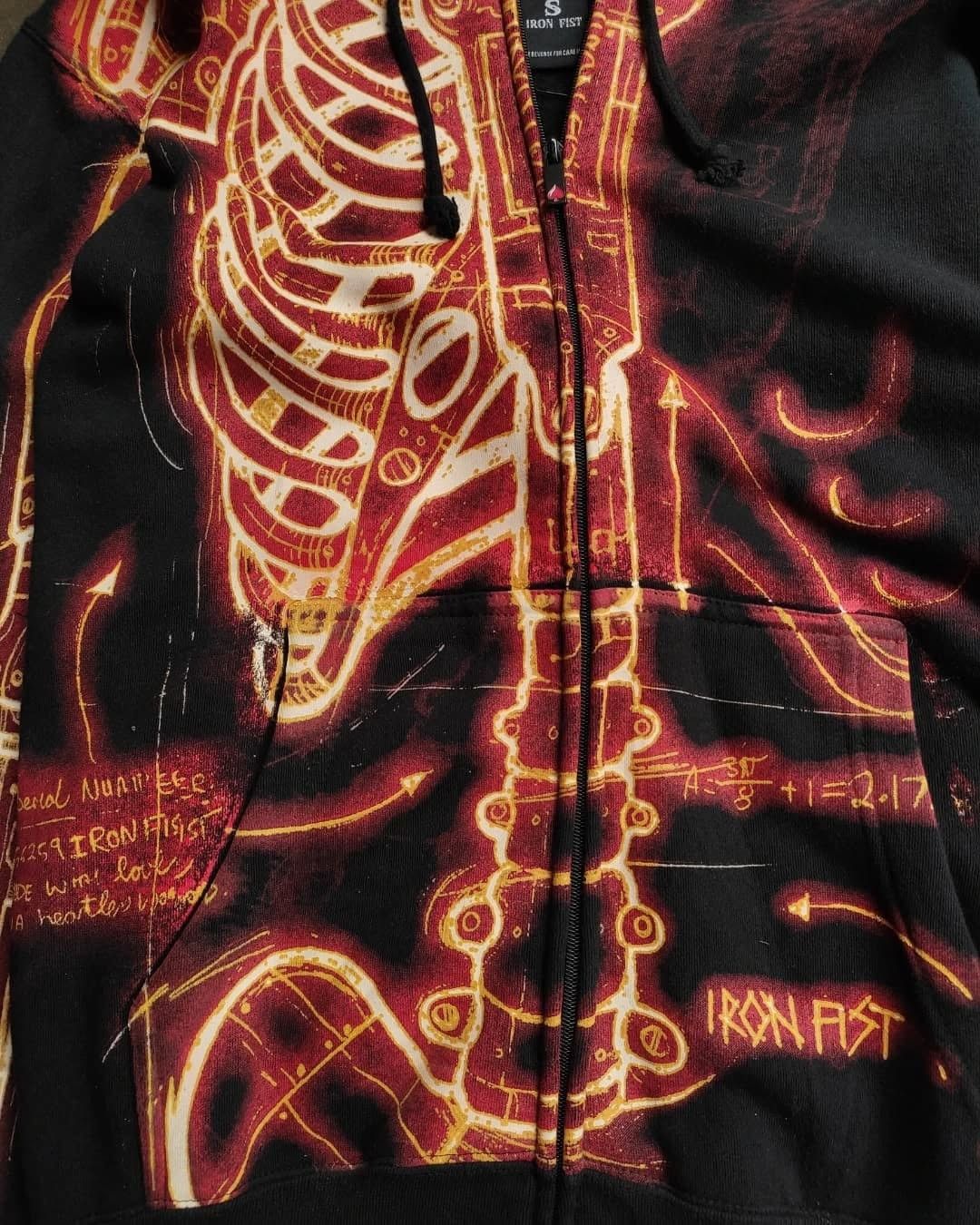 Japanese Brand 🔥Iron fist light skeleton zip hoodie🔥 Size US S / EU 44-46 / 1 - 3 Thumbnail