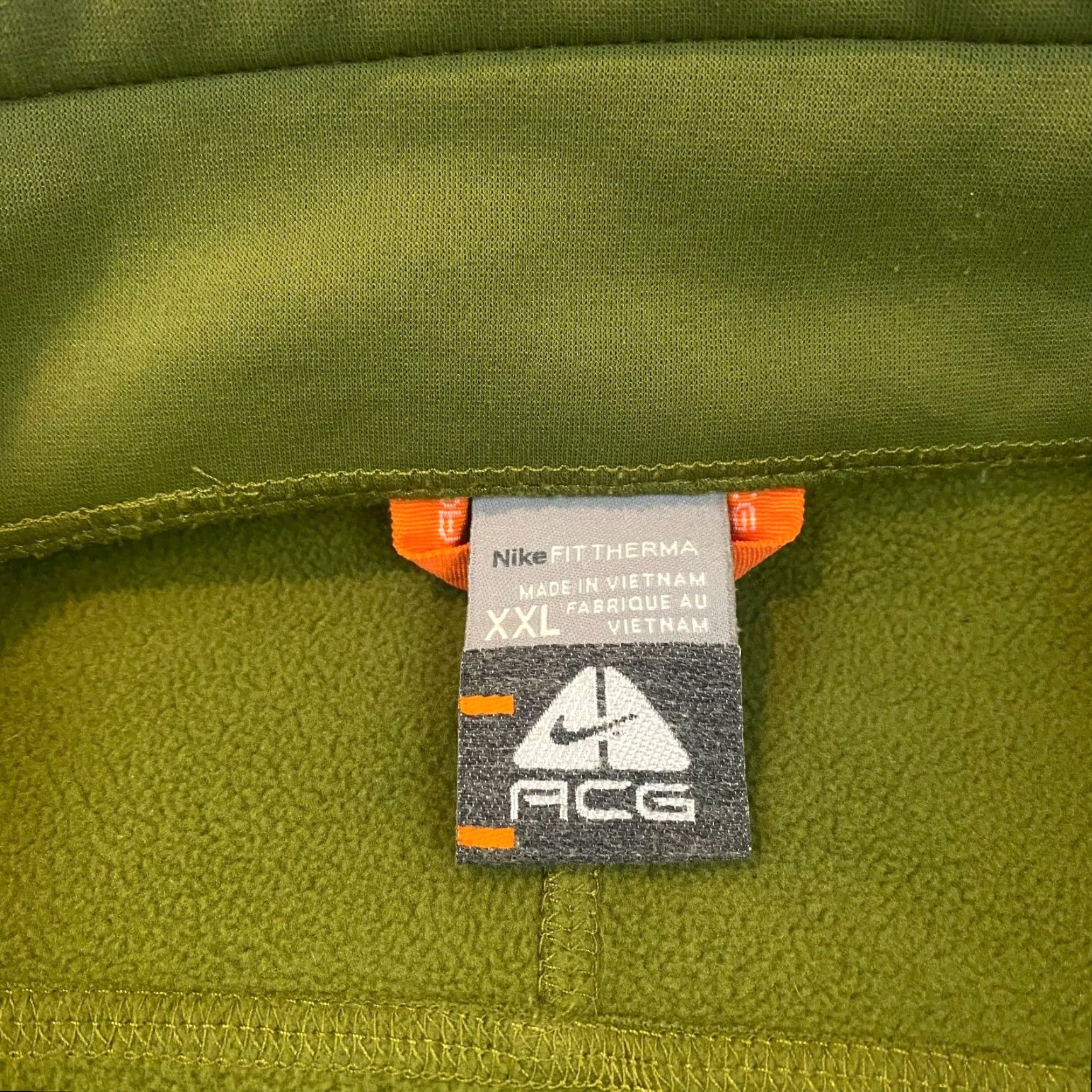 Nike NIKE ACG Jacket Mens 2XL Green Full Zip Track Softshell Therma Outdoor Hike VTG Size US XXL / EU 58 / 5 - 2 Thumbnail