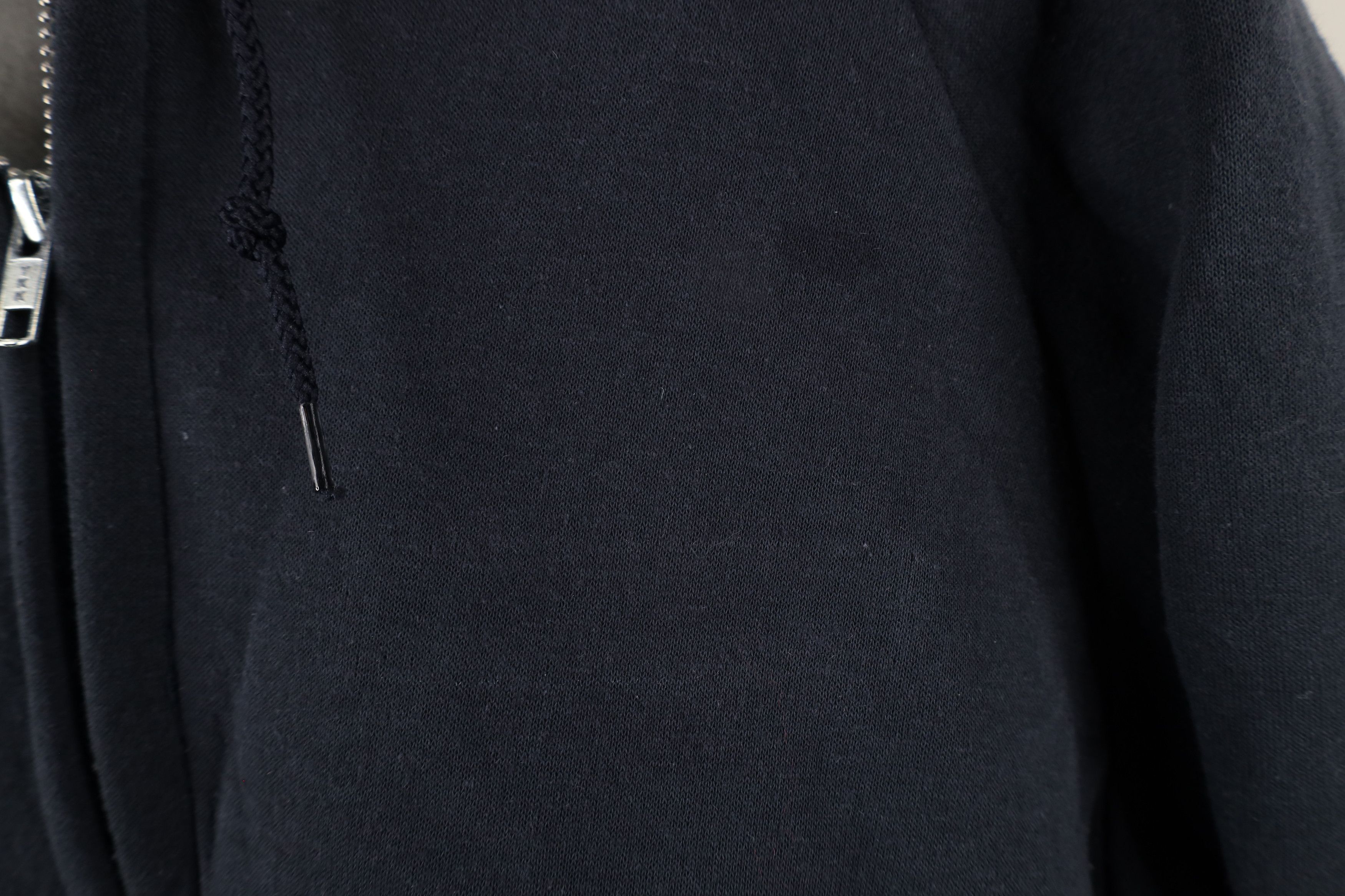 Vintage Vintage 90s Streetwear Flocked Fleece Full Zip Hoodie USA Size US S / EU 44-46 / 1 - 4 Thumbnail