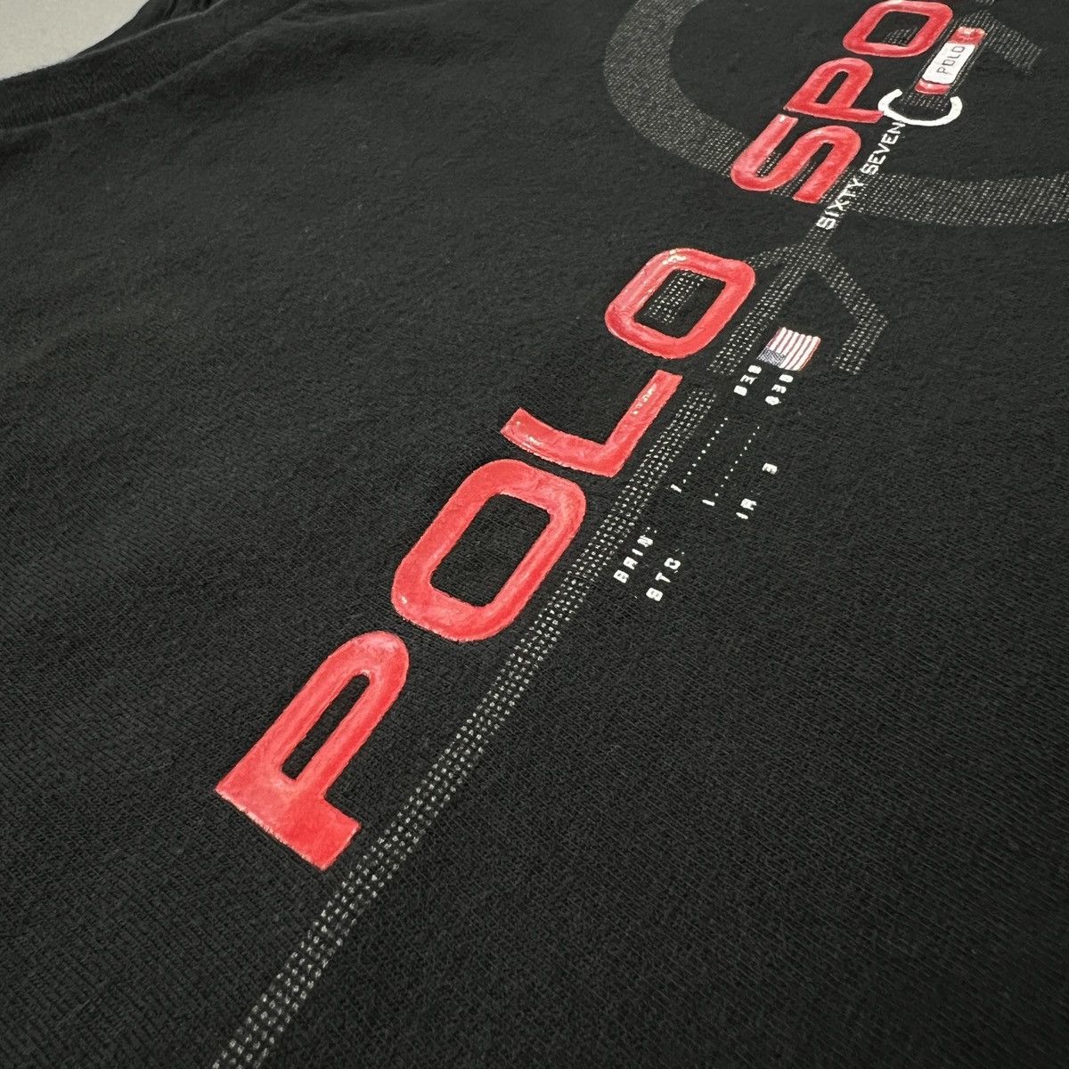 Ralph Lauren Sport Vintage POLO SPORT Rubber Spell Out Sweatshirt Size US L / EU 52-54 / 3 - 9 Thumbnail