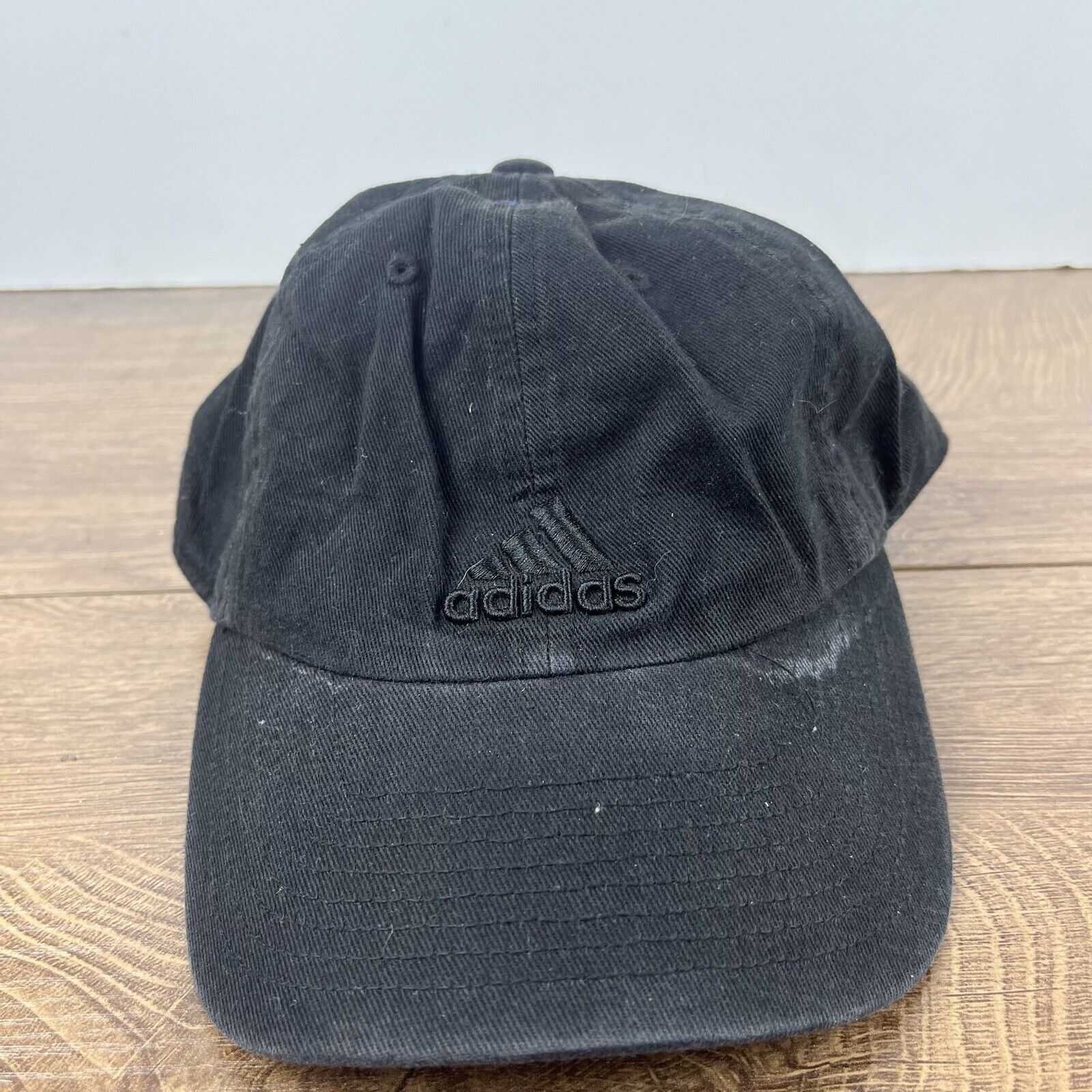 Adidas Adidas Baseball Hat Adidas Running Adjustable Hat Black Hat Size ONE SIZE - 2 Thumbnail