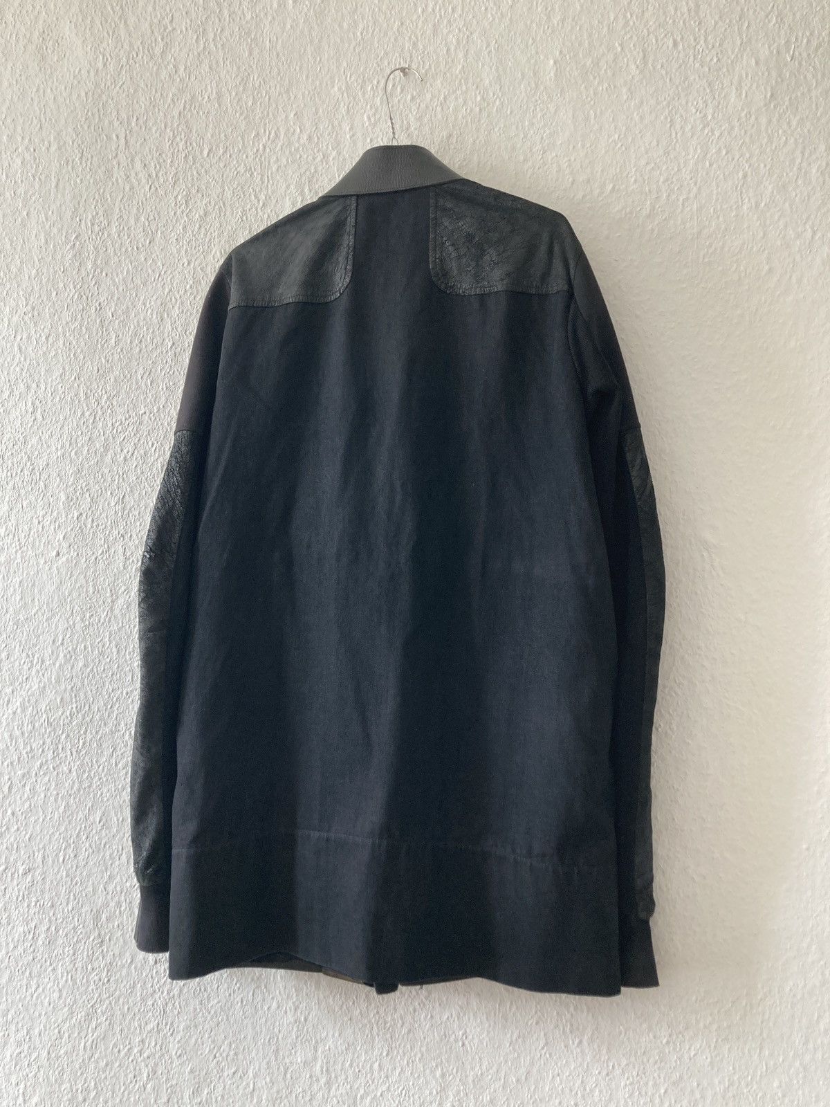 Rick Owens S/S 11 „ANTHEM“ Blistered Lamb Calf Leather Jacket M Size US M / EU 48-50 / 2 - 11 Thumbnail