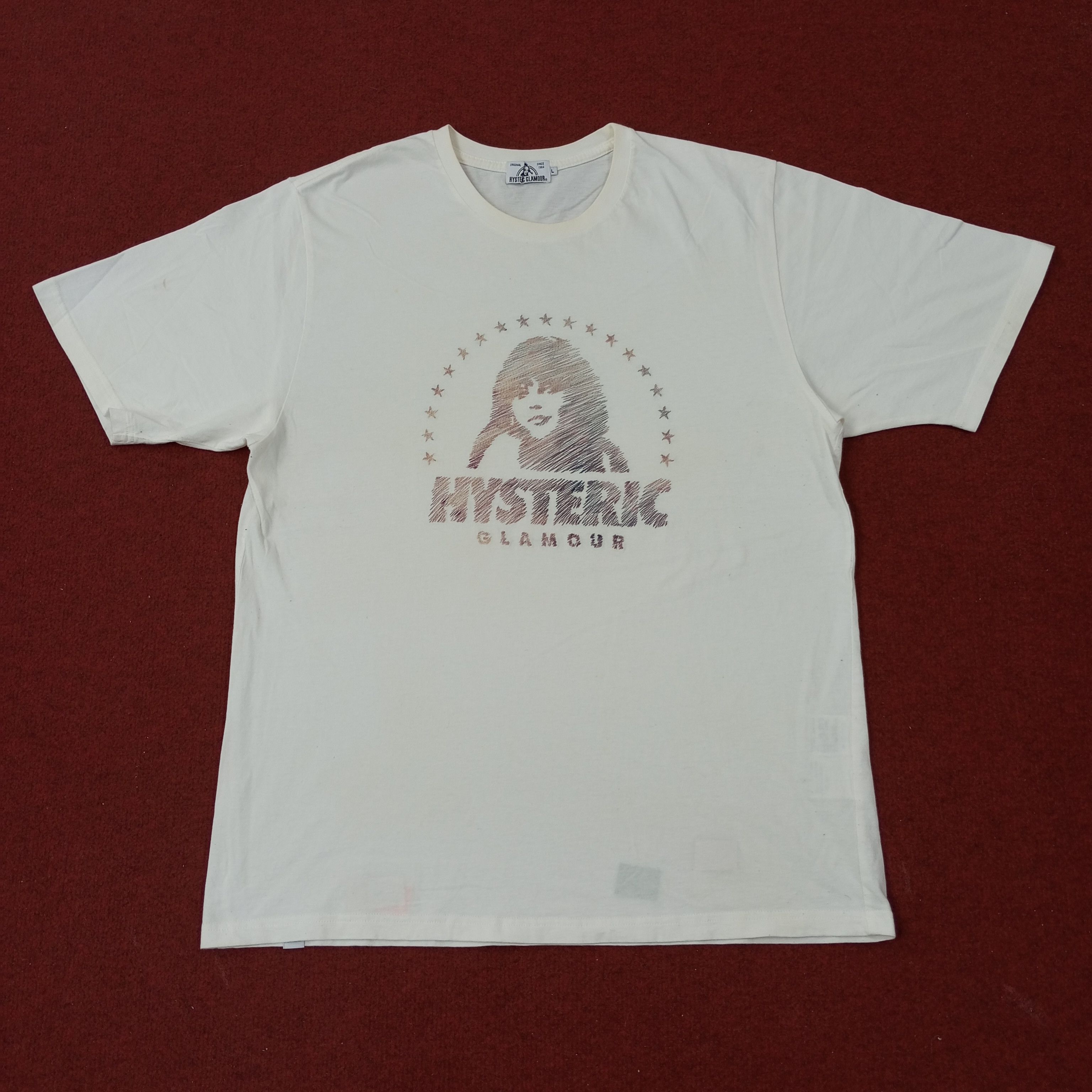 Hysteric Glamour Vintage Hysteric Glamour Japanese Brand Tshirt c239n40 Size US M / EU 48-50 / 2 - 1 Thumbnail