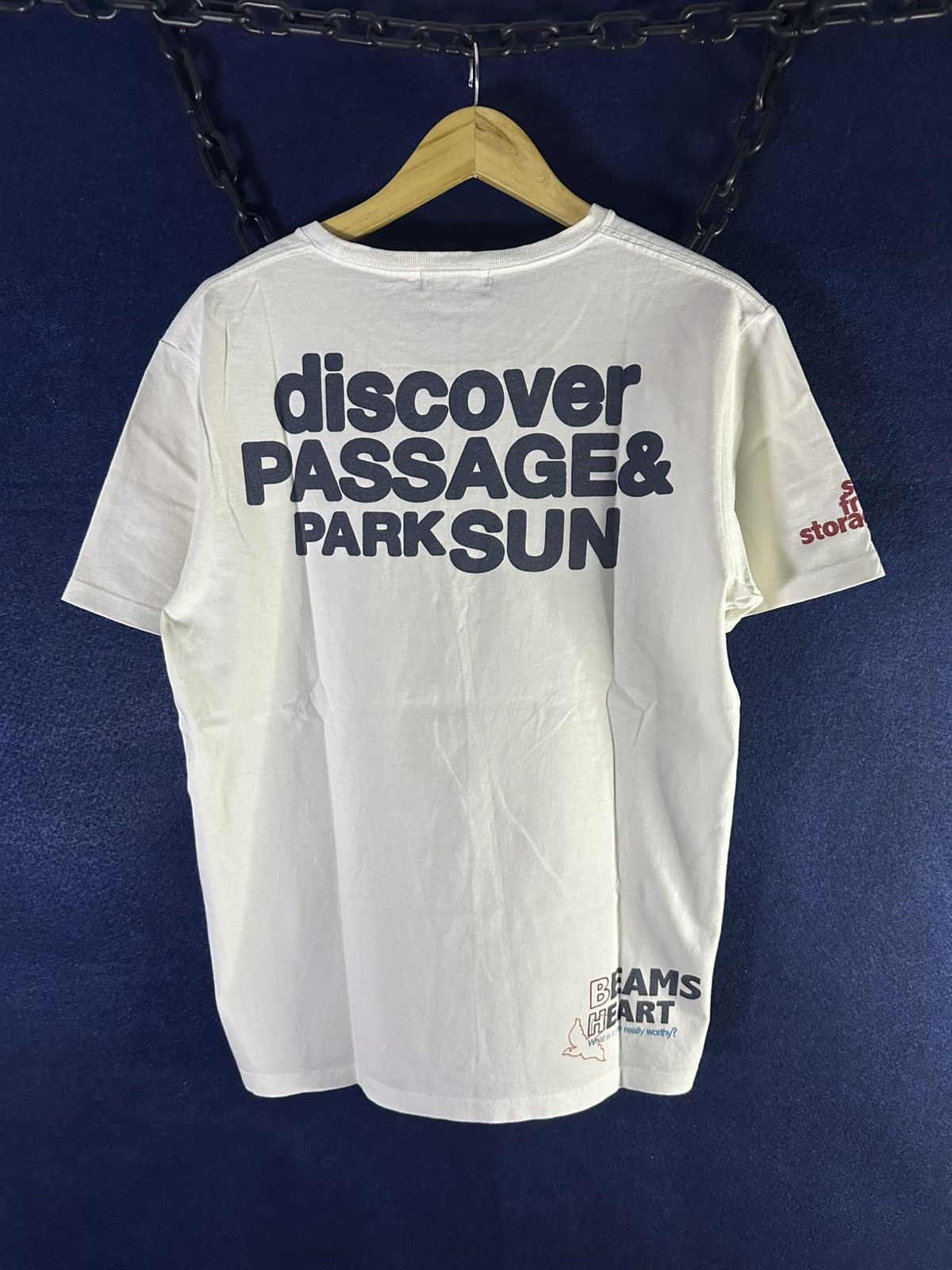 Beams Japan Y2K Beams Japan Poem Hysteric Glamour Style Tshirt Size US L / EU 52-54 / 3 - 5 Thumbnail