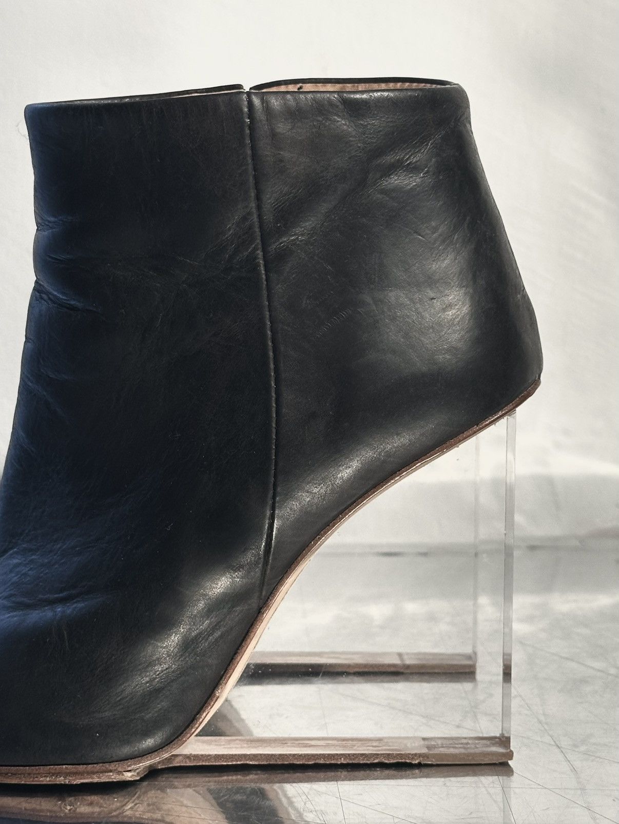 Maison Margiela Maison margiela plexi glass wedge boots Size US 8 / IT 38 - 10 Thumbnail