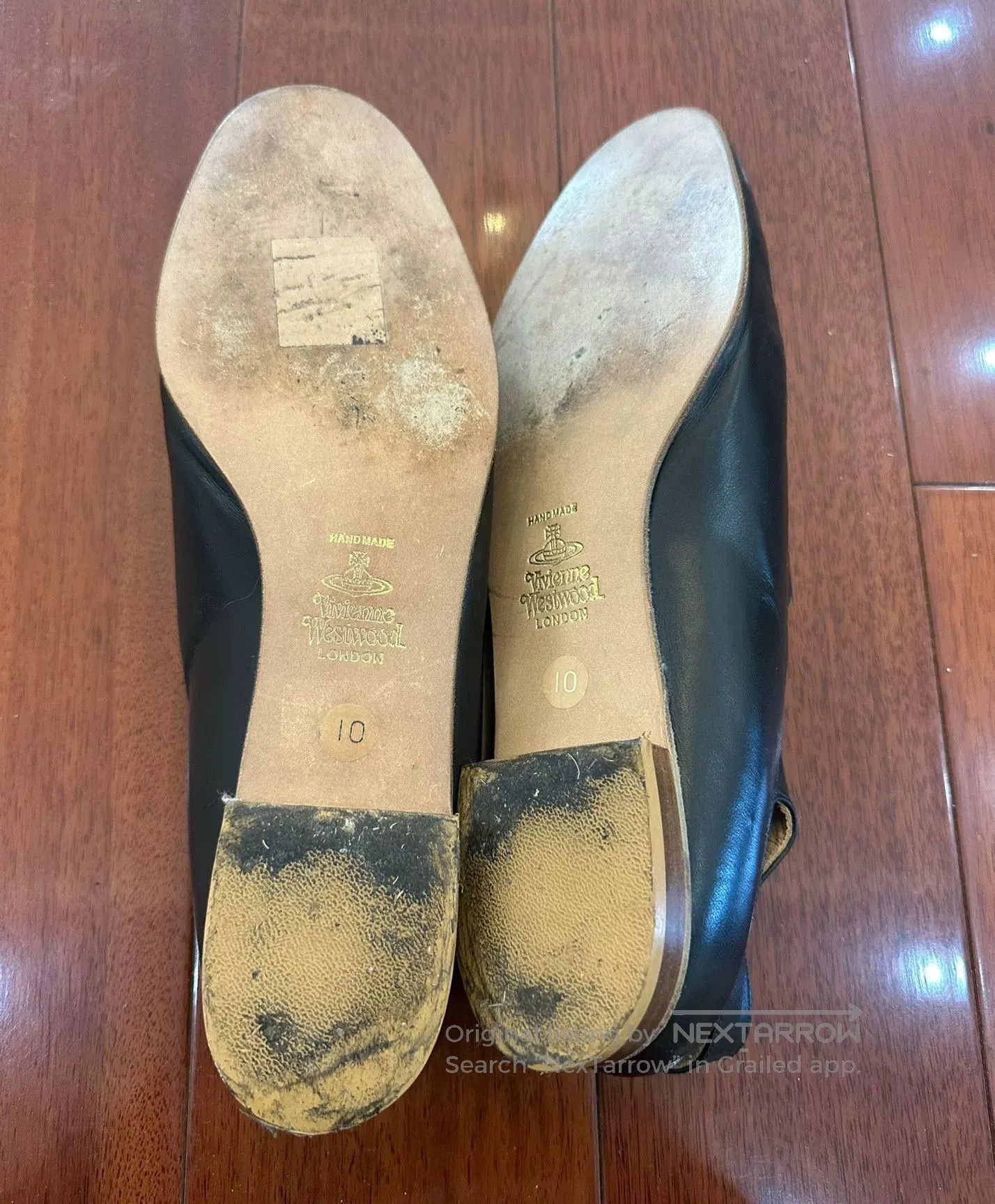 Other vivienne westwood black leather sling back shoes. Size US 9.5 / IT 39.5 - 3 Thumbnail
