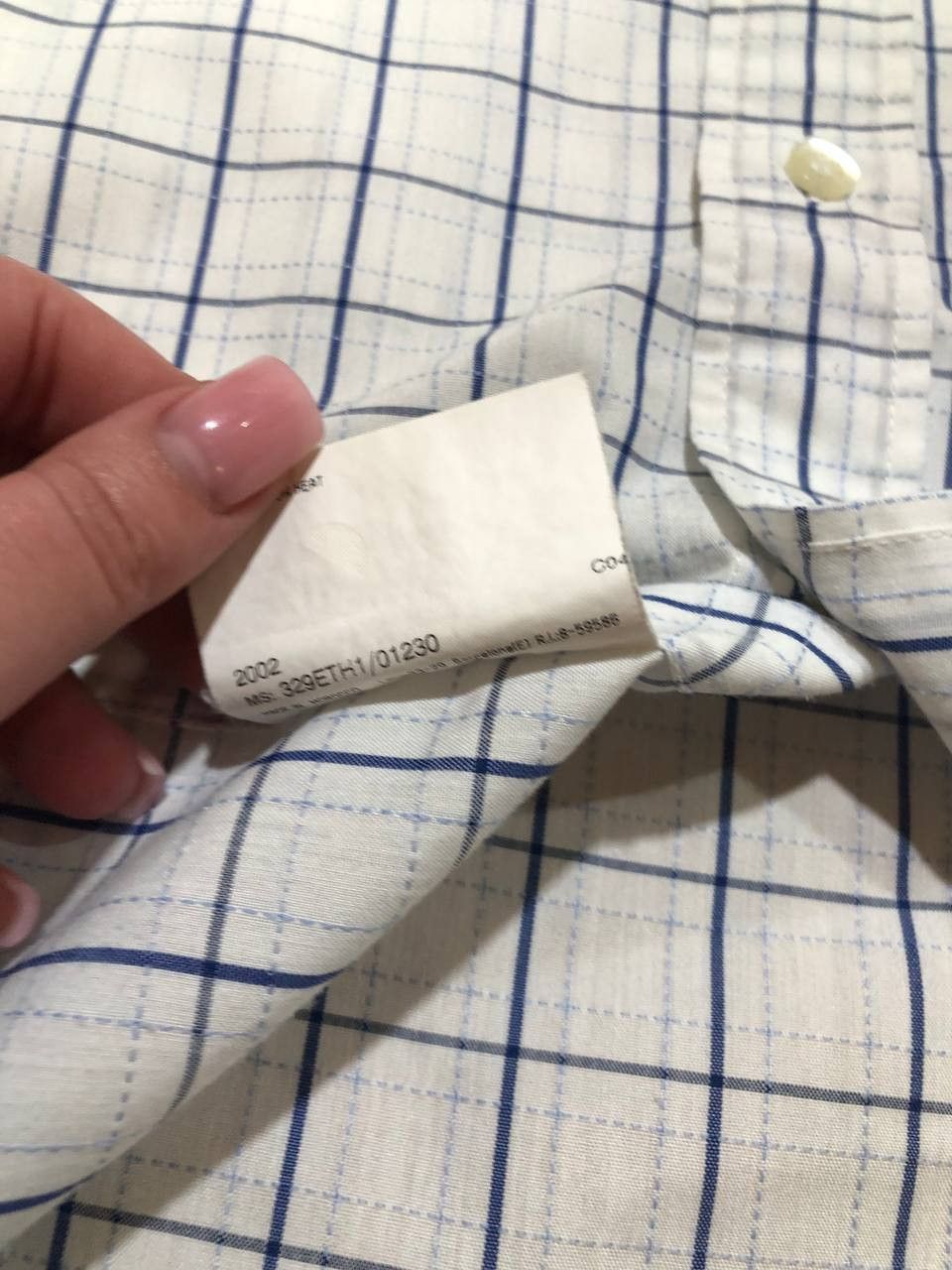 Burberry Thomas Burberry Check Shirt Embroidered Logo Size US M / EU 48-50 / 2 - 4 Thumbnail