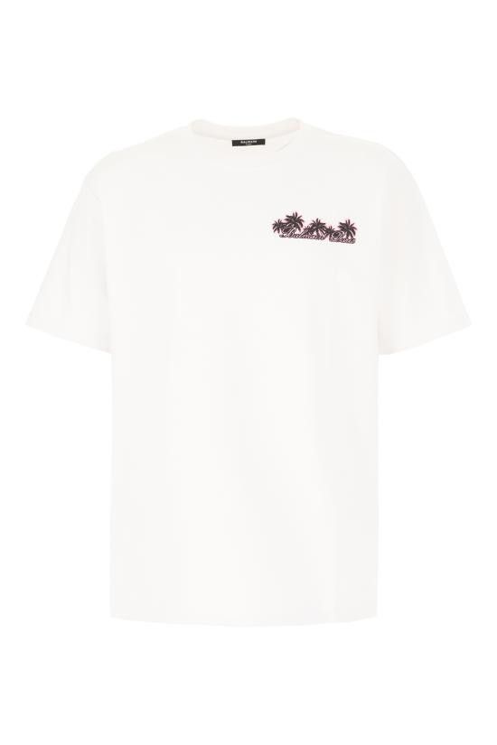 Balmain BALMAIN Men T-Shirts DH1EG000GD82 GCS WHITE Size US S / EU 44-46 / 1 - 1 Thumbnail