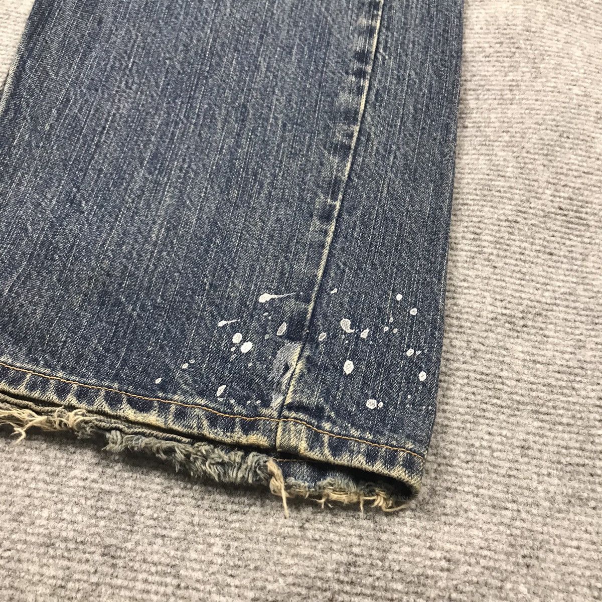 Other BAGGY RARE💀HOLLISTER DISTRESSED DENIM PANTS Size US 30 / EU 46 - 4 Thumbnail