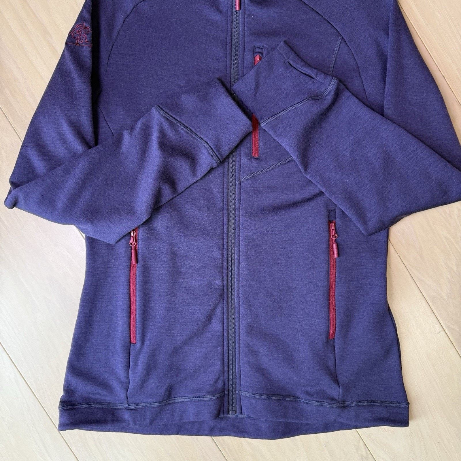 Bergans Bergans Norway Wool Jacket Women's Medium Purple Full Zip Size M / US 6-8 / IT 42-44 - 6 Thumbnail