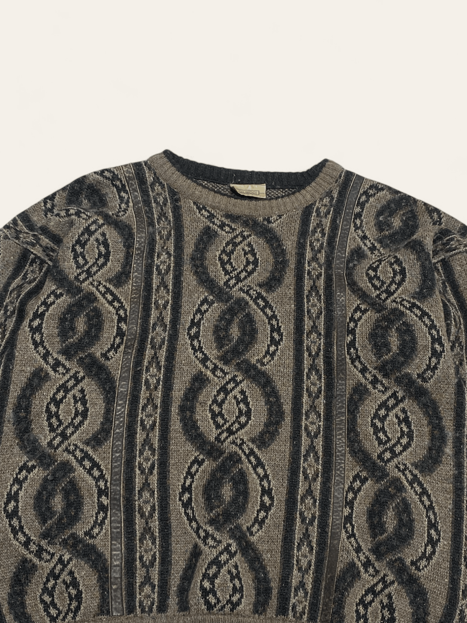 Vintage 90s Vintage GABICCI Crazy Beautiful Carpet Sweater Warm Y2k Size US XL / EU 56 / 4 - 2 Thumbnail