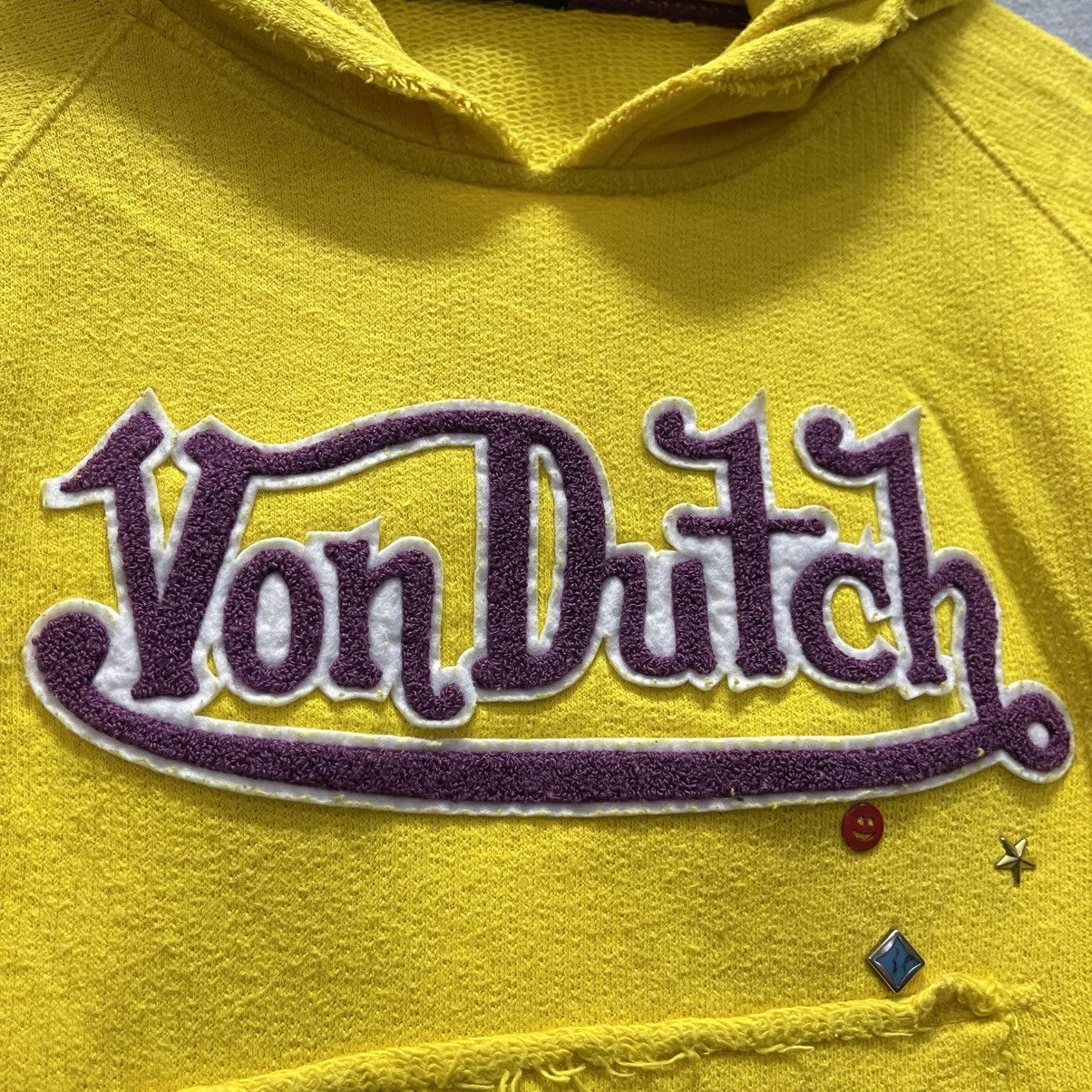 Von Dutch Vintage Von Dutch Yellow Skull Patch Hoodie Size US S / EU 44-46 / 1 - 3 Thumbnail