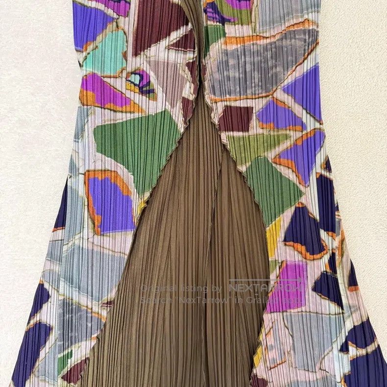 Issey Miyake Issey Miyake Ruched Irregular Long Dress Size L / US 10 / IT 46 - 6 Thumbnail