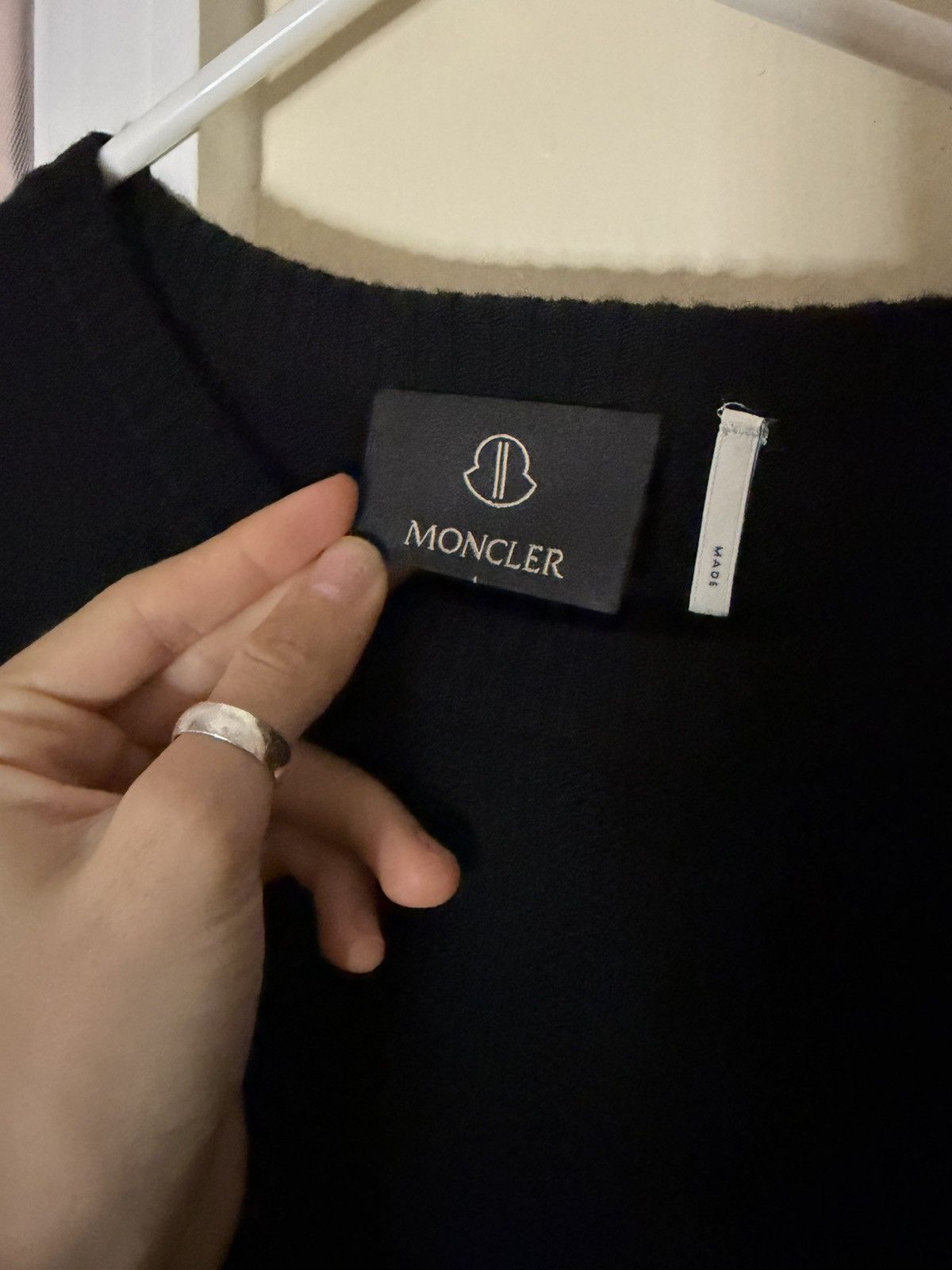 Moncler × Rick Owens Moncler x Rick Owens Black Wool & Cashmere Sweater — Size S Size US S / EU 44-46 / 1 - 5 Thumbnail