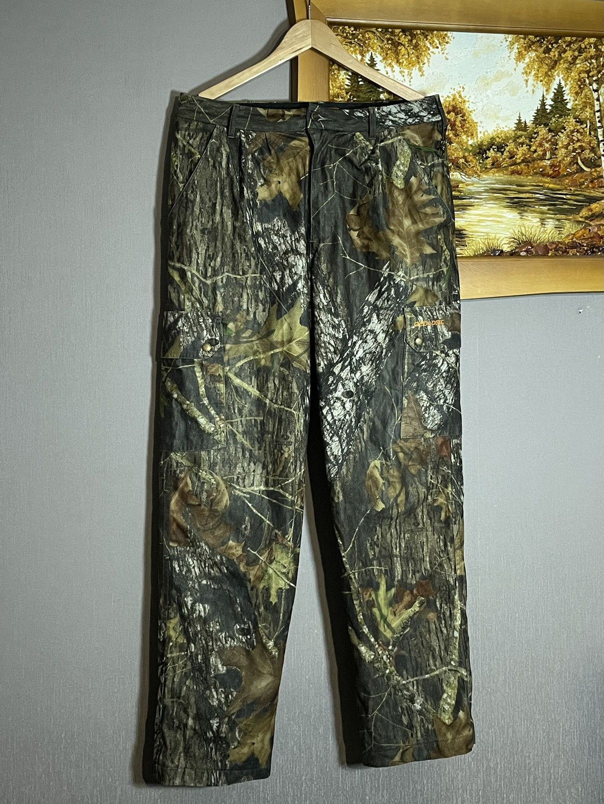 Mossy Oaks × Realtree × Vintage Mossy Oaks Cargo Camouflage Realtree Carhartt Pants Size US 33 - 8 Thumbnail