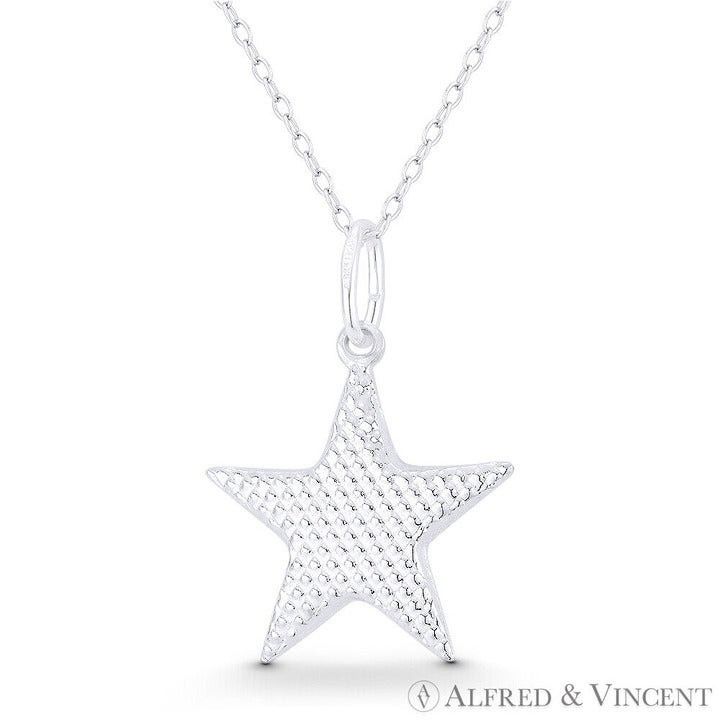 Other 5-Pointed Star Celestial Pendant in .925 Sterling Silver Size ONE SIZE - 1 Preview