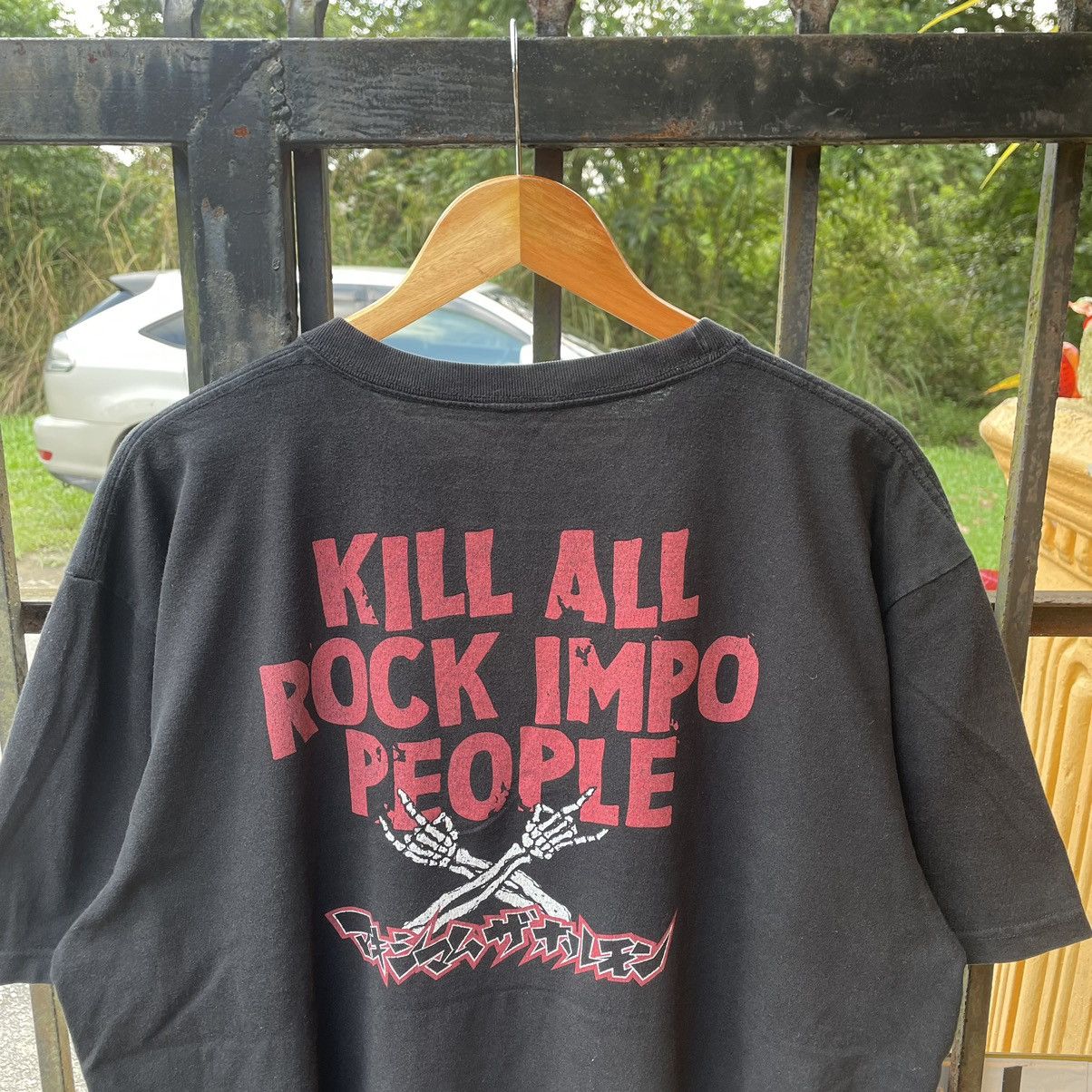 Band Tees × Vintage 🔥🇯🇵Maximum The Hormone Hardcore Punk Rock Band Cross Tee Size US XL / EU 56 / 4 - 5 Thumbnail