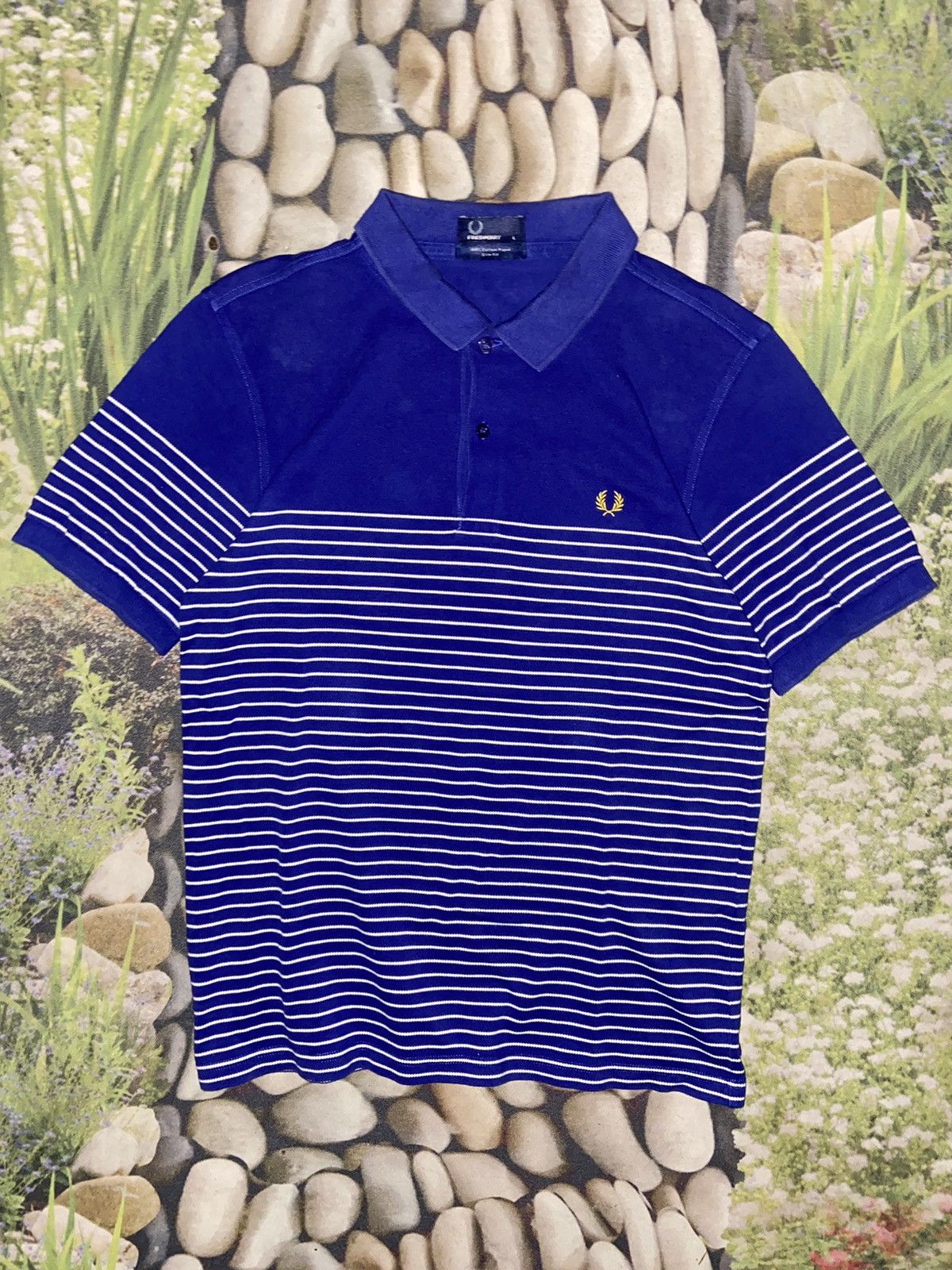Fred Perry FRED PERRY STRIP POLO TEE Size US L / EU 52-54 / 3 - 1 Thumbnail