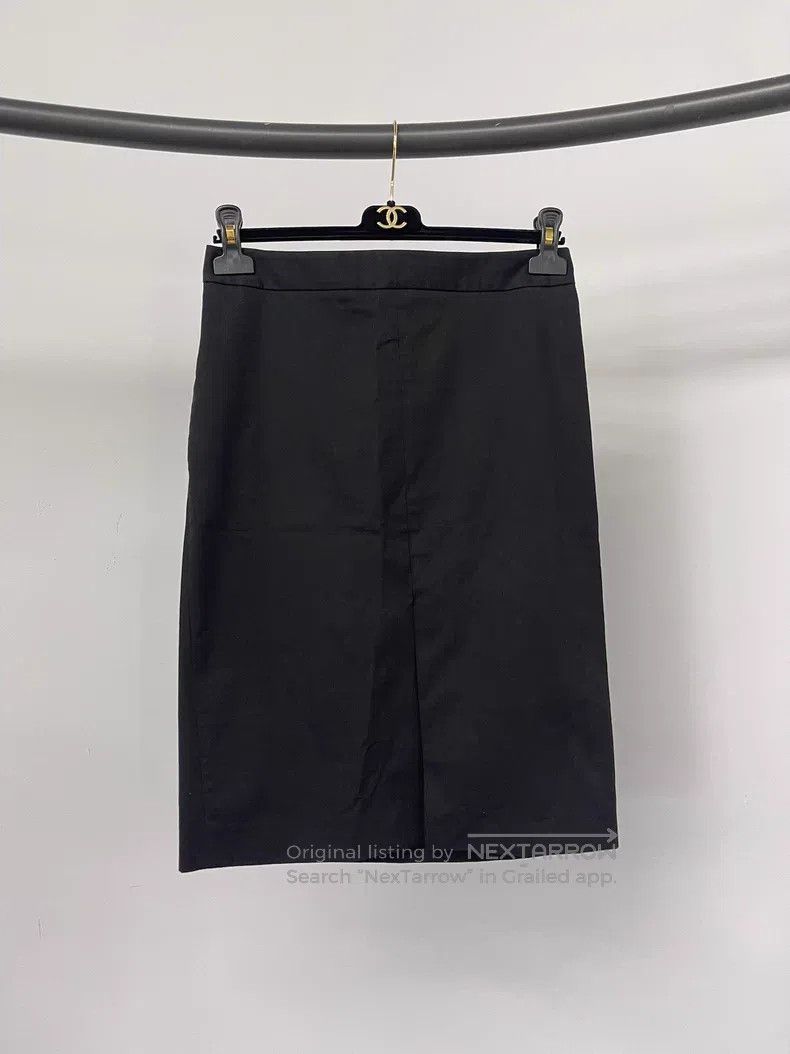 The Row The Row size 2 Black high-waisted slit skirt Size 24" / US 00 / IT 34 - 1 Thumbnail