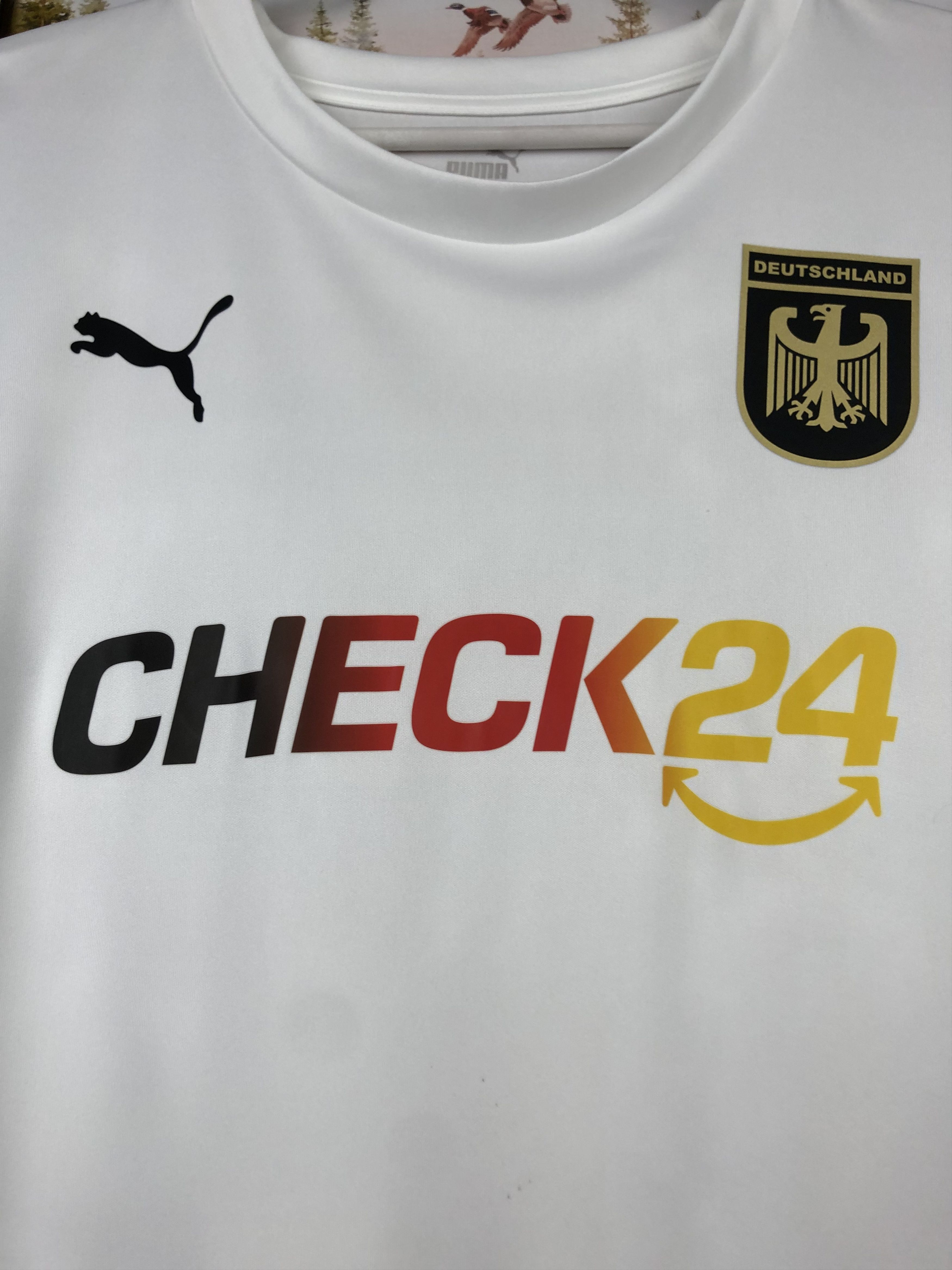Puma Germany Deutschland Shirt Sport Athletic Jersey Tee Hype Size US XL / EU 56 / 4 - 3 Thumbnail
