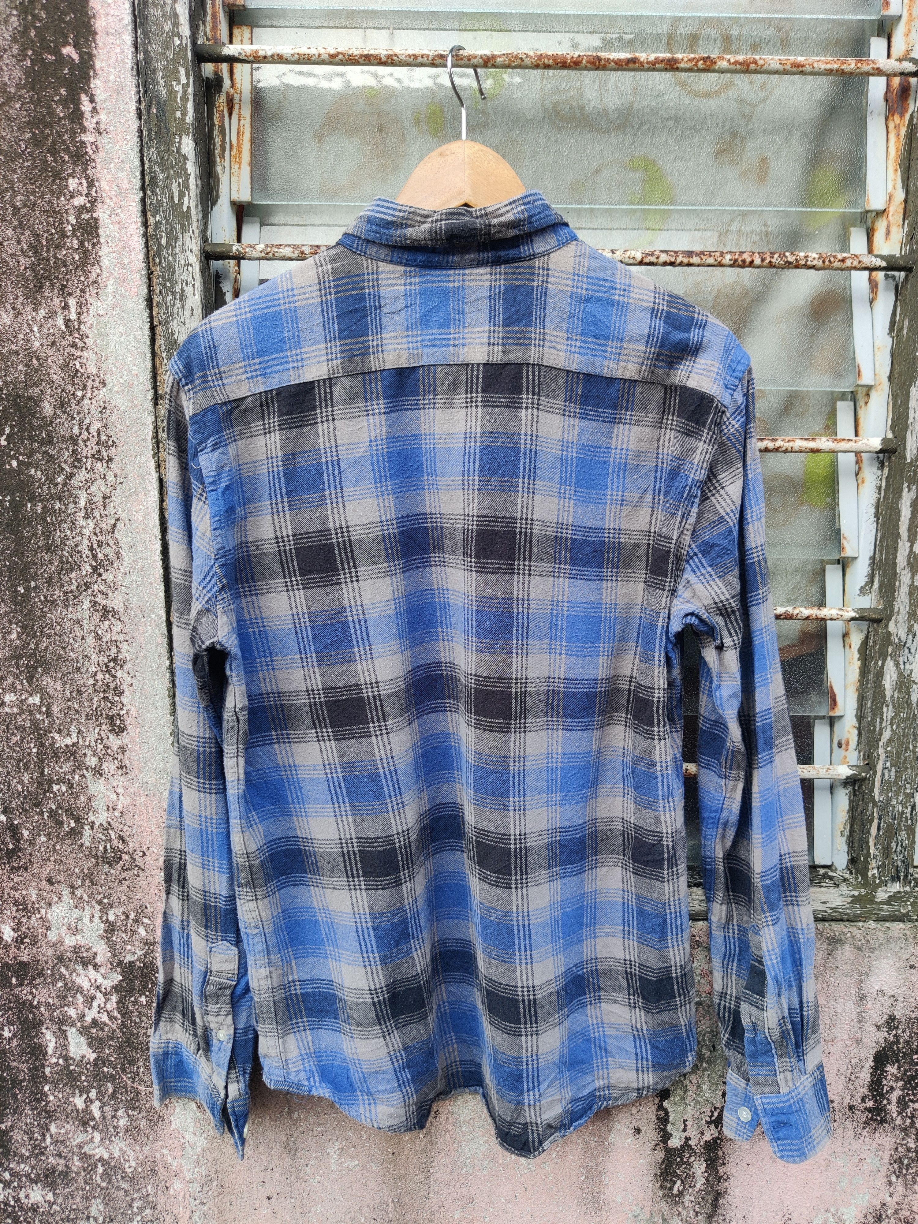 Vintage Vintage Urban Research Checkers Flannel Shirt Size US M / EU 48-50 / 2 - 4 Thumbnail