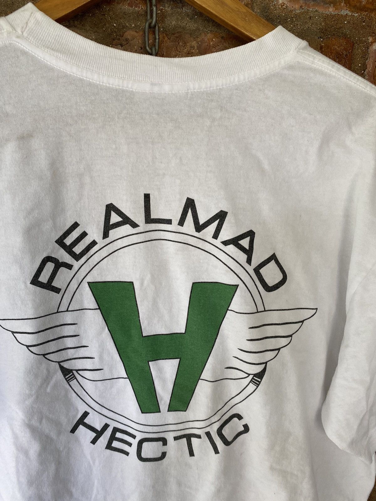 realmad HECTIC 2001 Hectic Wing logo tee Size US L / EU 52-54 / 3 - 5 Thumbnail