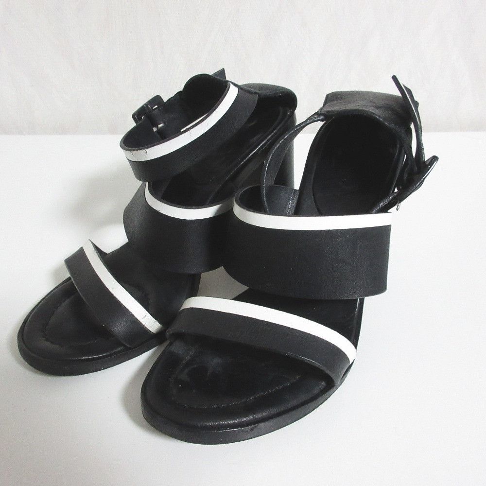 Other Other MAX&Co. Leather Chunky Heel Sandals Leather Shoes DUTY FREE for USA Size ONE SIZE - 1 Thumbnail