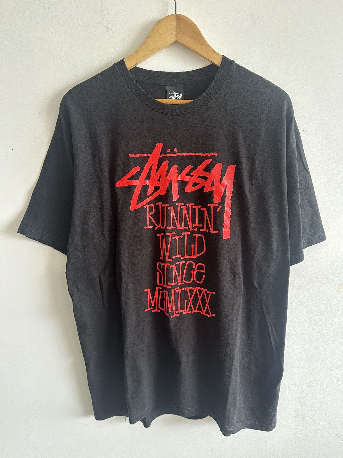 Stussy × Vintage Vintage Stussy Runnin Wild Streetwear USA RARE LARGE Size US L / EU 52-54 / 3 - 2 Thumbnail