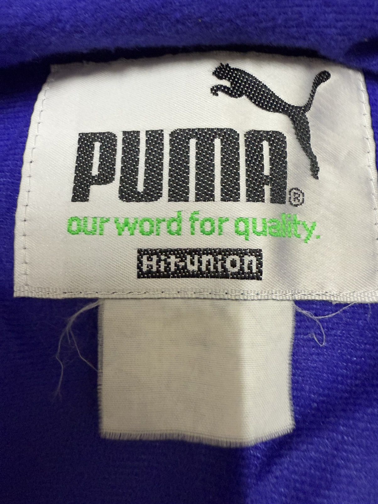 Puma × Vintage Vintage 90s Puma Nylon Bomber Jacket Size US M / EU 48-50 / 2 - 8 Thumbnail