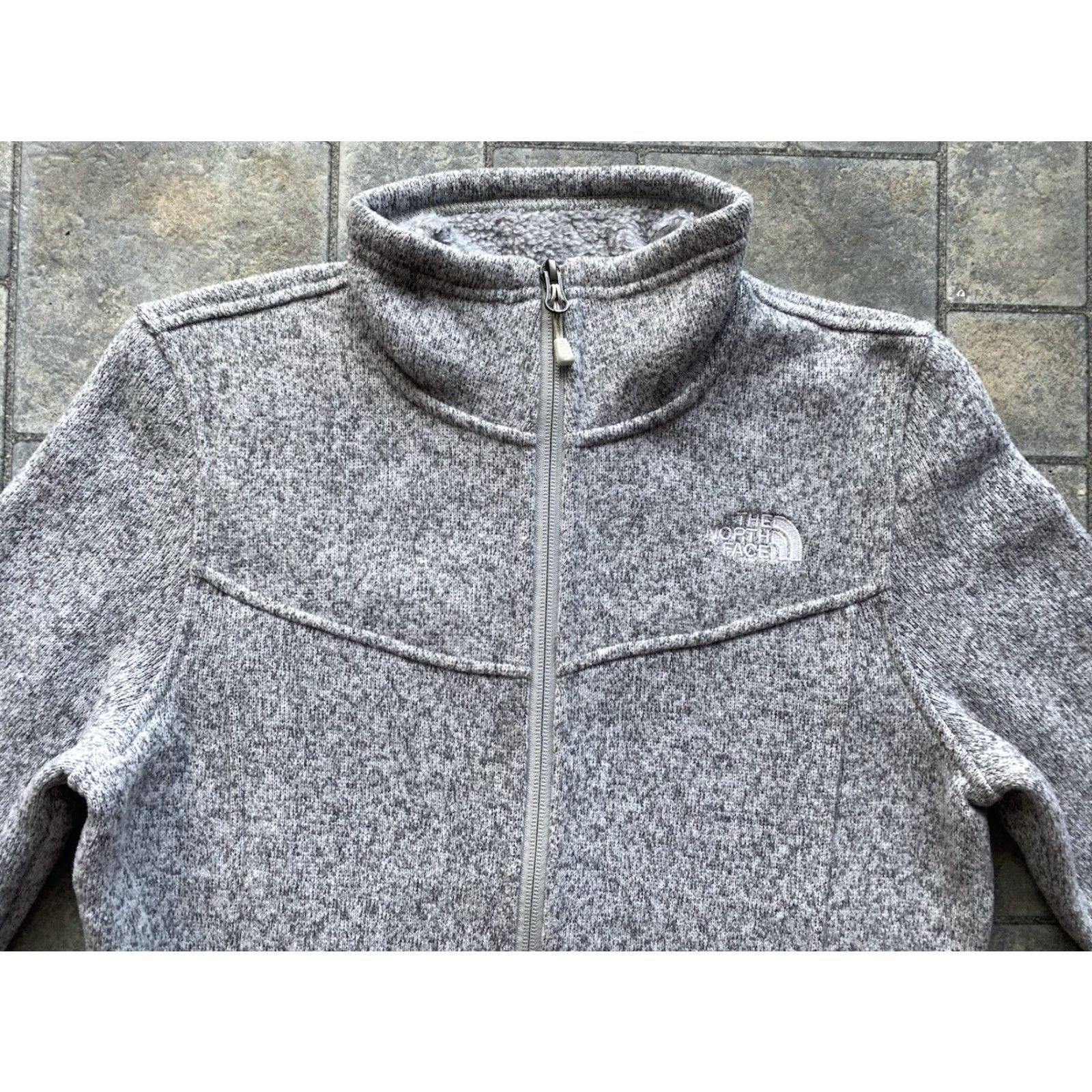 The North Face The North Face Sweatshirt Women S Gray Full Zip Activewear Size S / US 4 / IT 40 - 4 Thumbnail