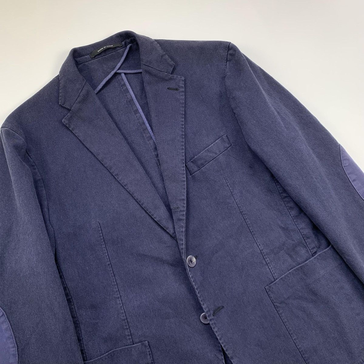 Tagliatore Tagliatore cotton blazer jacket Size US L / EU 52-54 / 3 - 2 Thumbnail