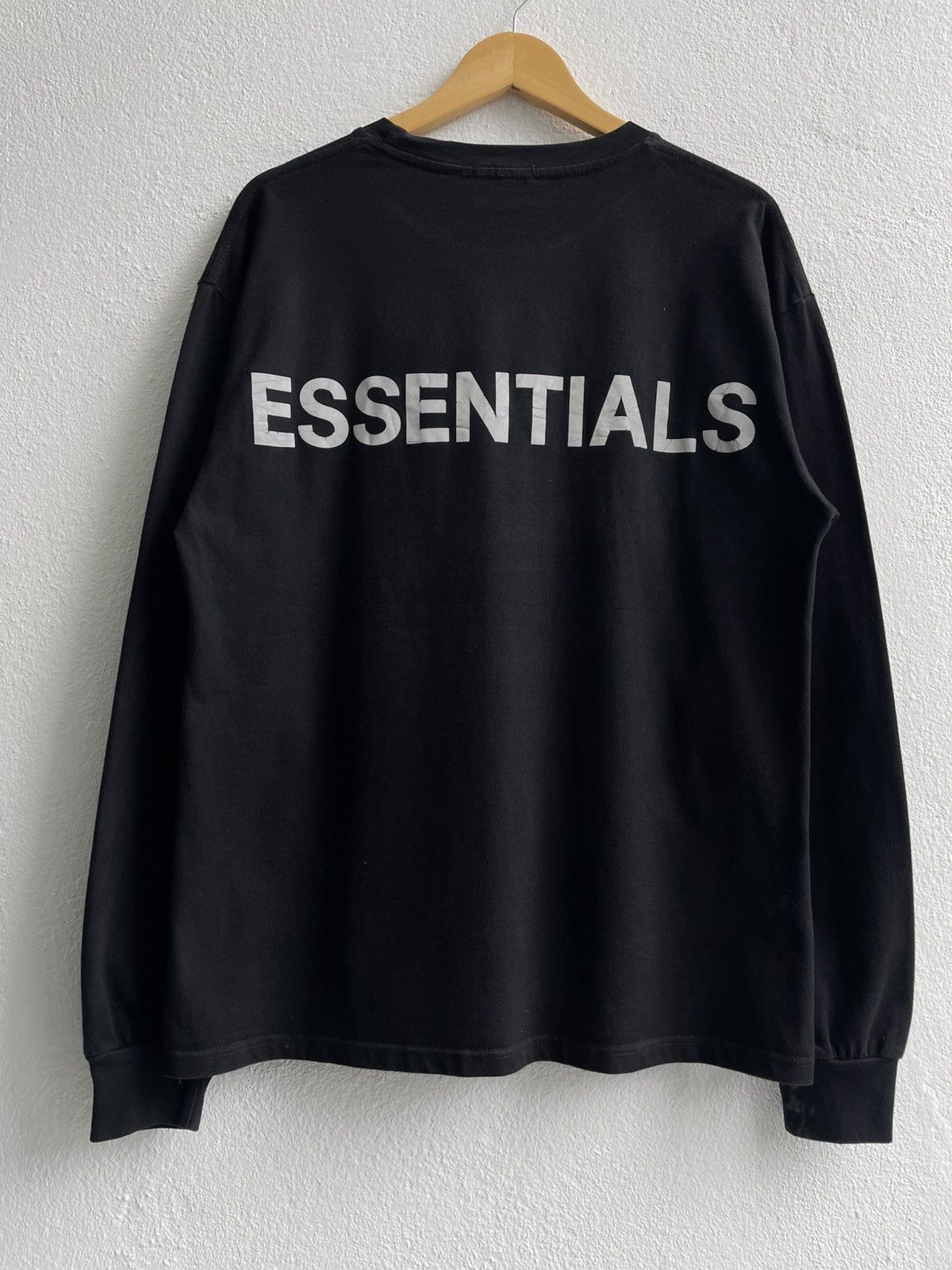 Essentials FEAR OF GOD Reflective 3M Longsleeve Shirts