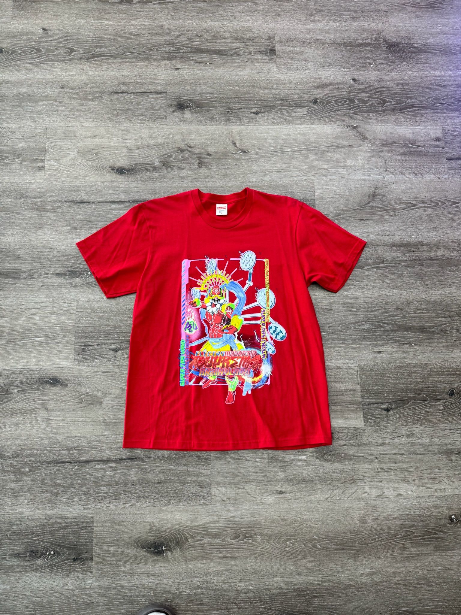 Supreme Supreme "Electromagnetic" Tee (Red) Size US M / EU 48-50 / 2 - 1 Thumbnail