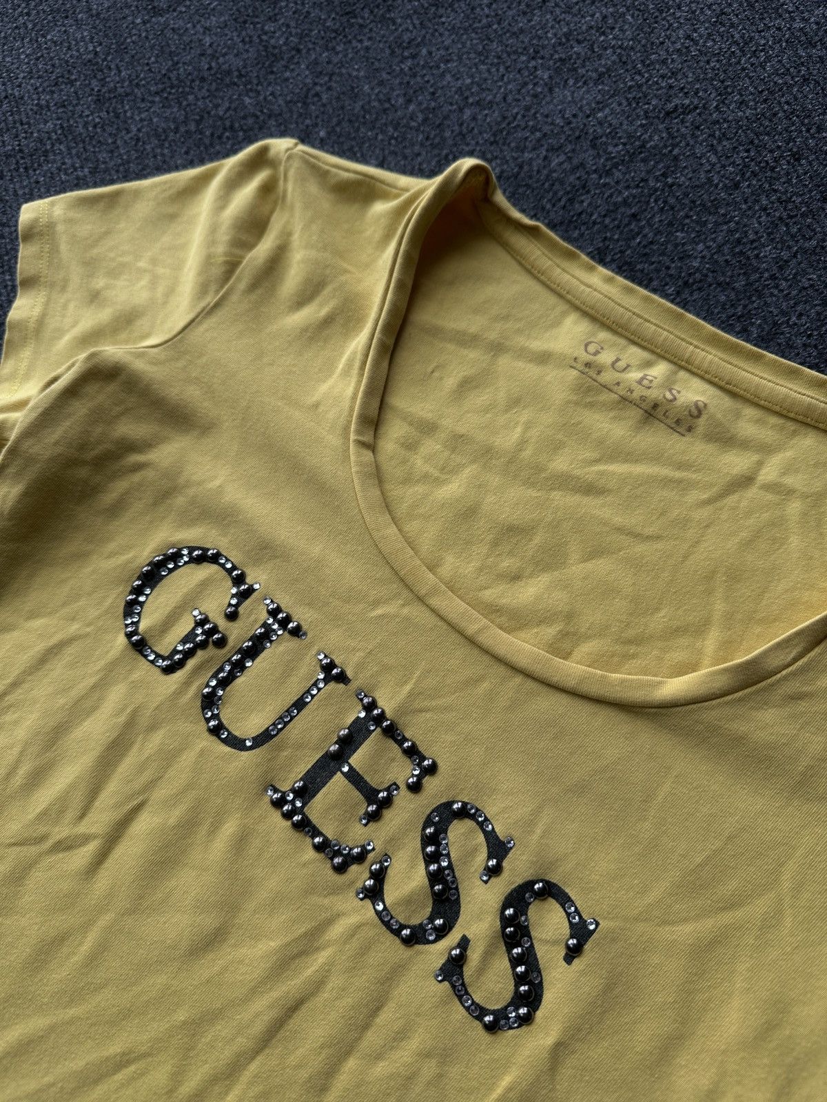 Guess 🚨AVANT-GARDE GUESS TANK WOMEN Y2k BIG LOGO Size S / US 4 / IT 40 - 6 Thumbnail