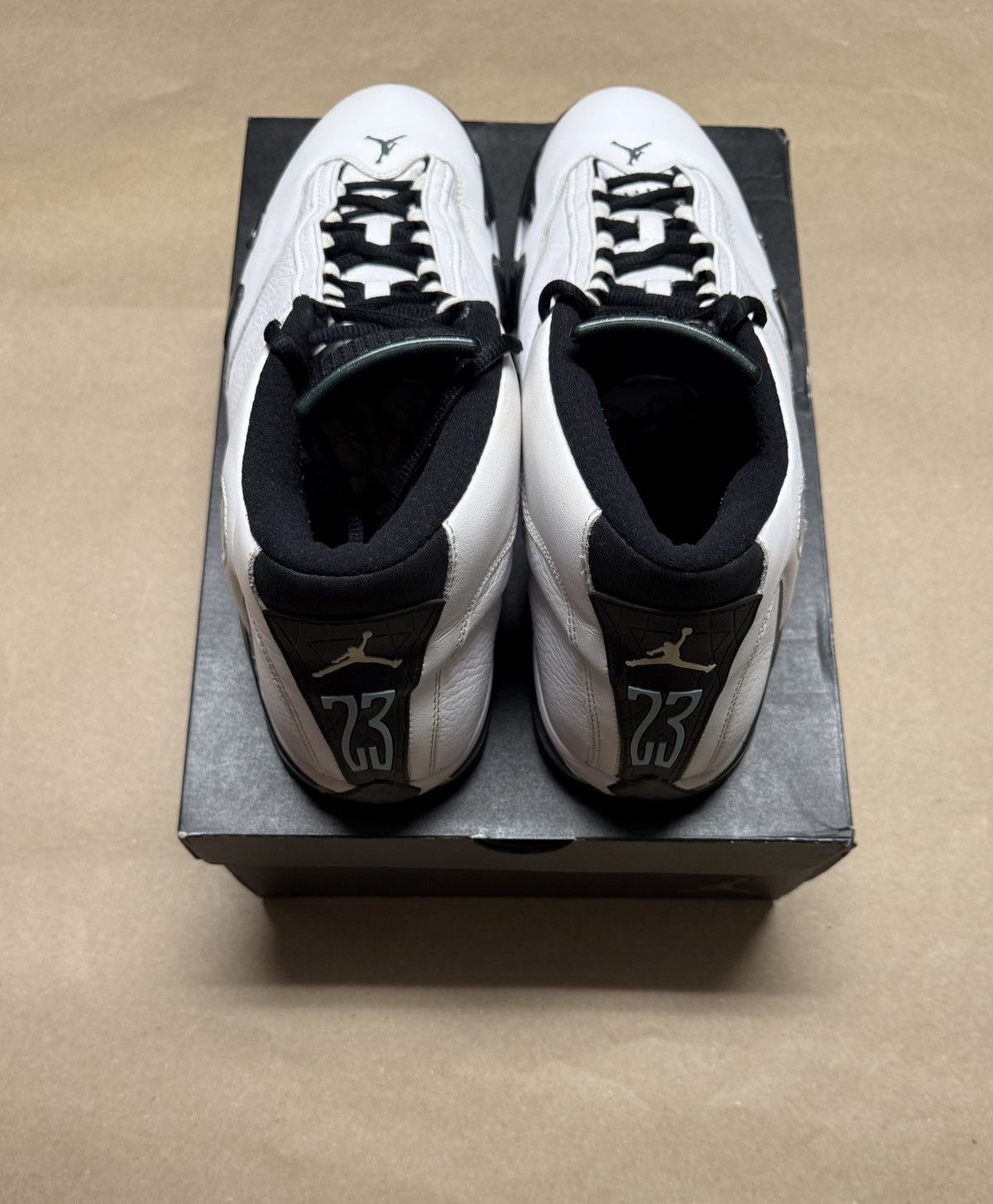 Jordan Brand Nike Air Jordan 14 XIV Retro Oxidized Green Mens size 14! Size US 14 / EU 47 - 4 Thumbnail