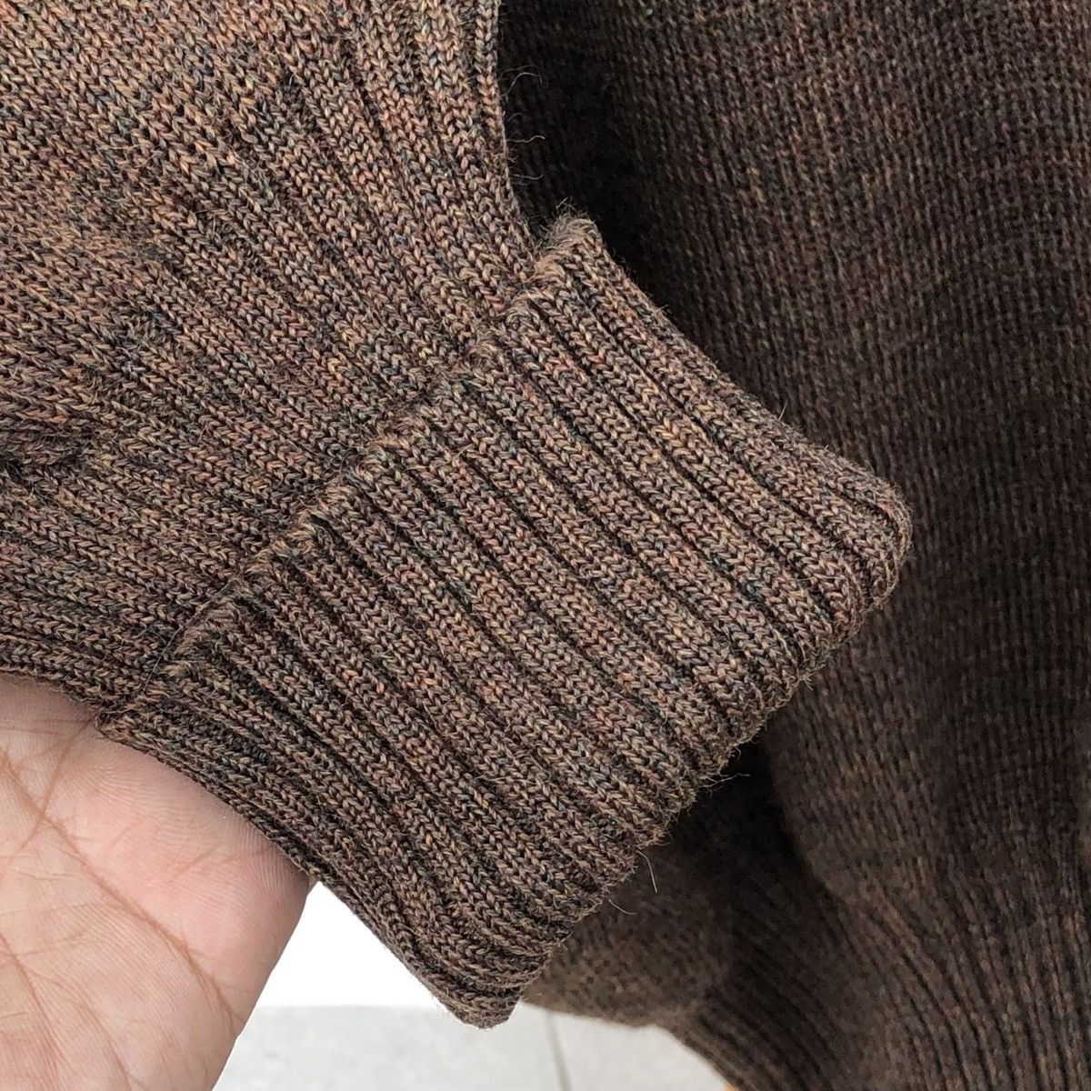 Burberry Vintage Burberrys Suede Elbow Patches 100% Pure New Wool Size US M / EU 48-50 / 2 - 15 Thumbnail